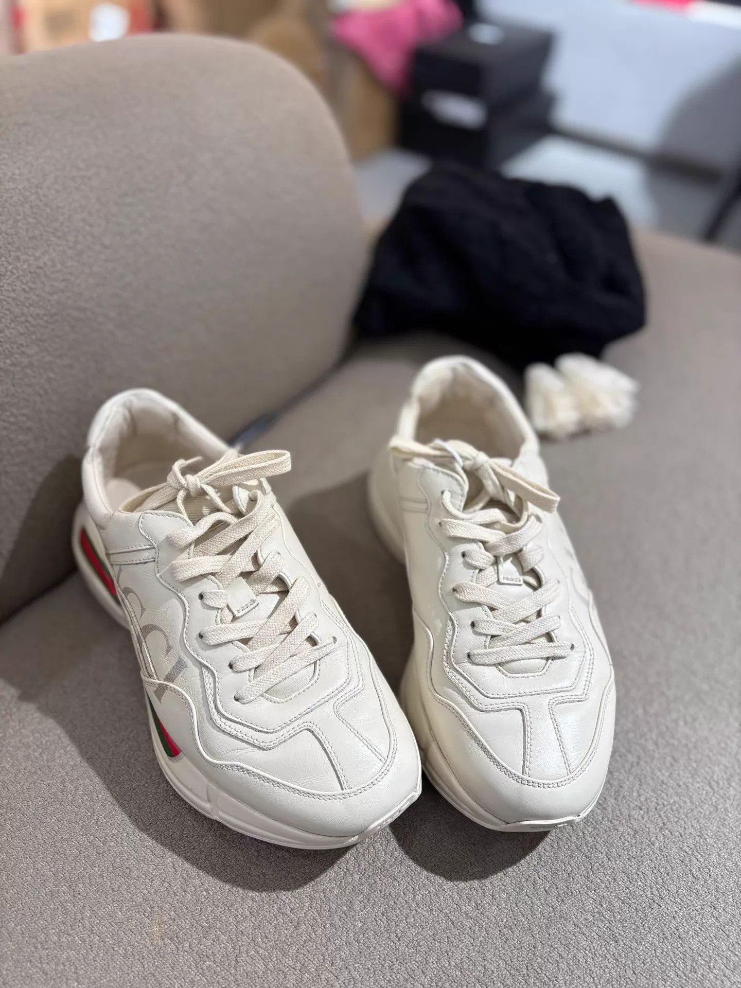 Gucci Gucci Classic Men's Thick Sole Dad Shoe 98 New 40.5 Size US 7.5 / EU 40-41 - 1 Thumbnail