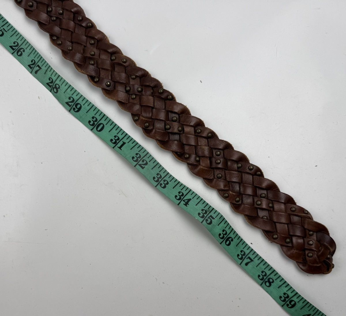 Seditionaries rare design studded leather belt tc53 Size 36 - 6 Thumbnail