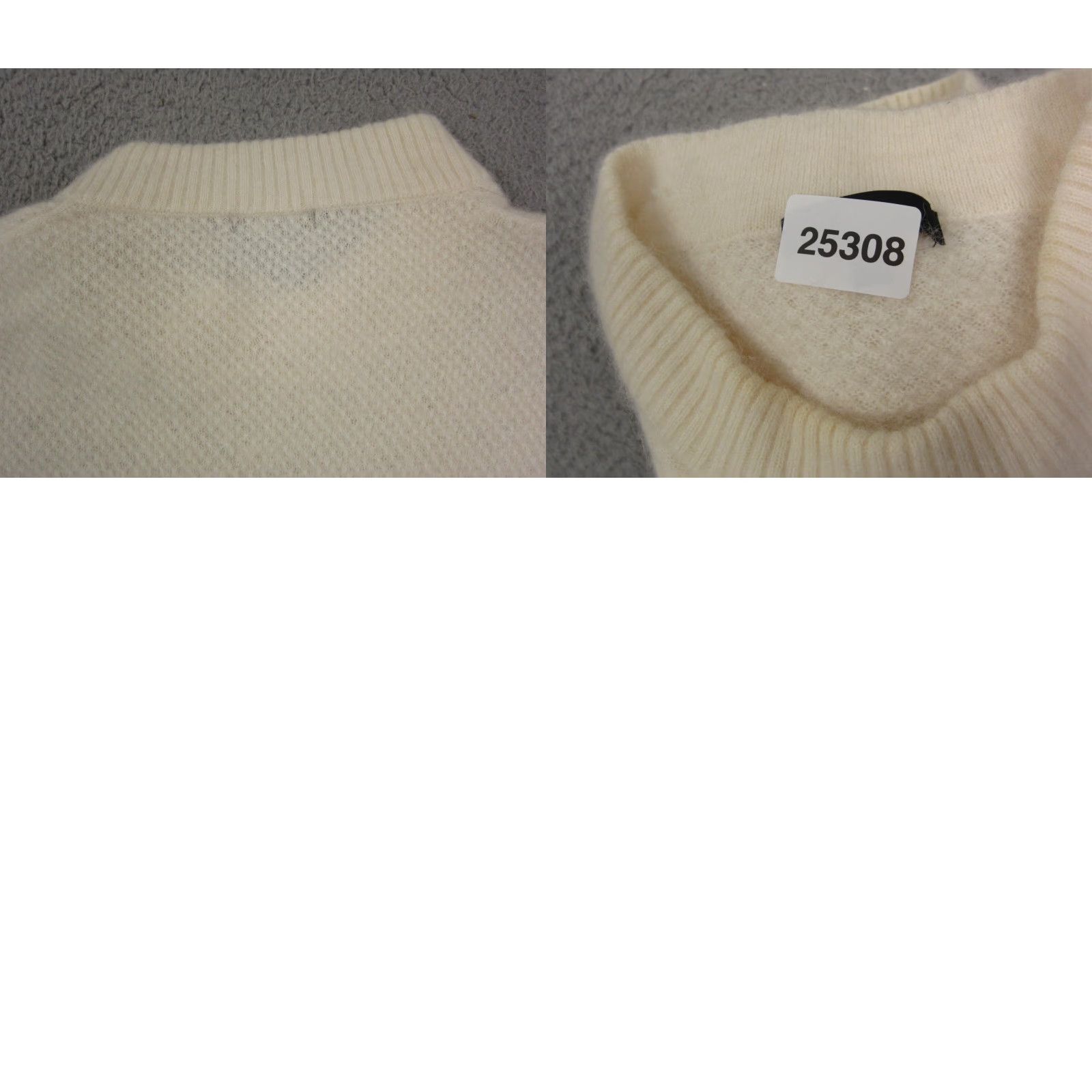 Quince Quince Sweater Womens Medium Creme Wool Alpaca Knit Mock Neck Casual Cozy Size M / US 6-8 / IT 42-44 - 9 Thumbnail