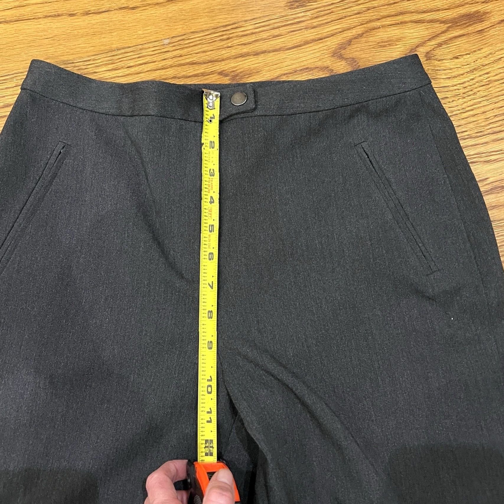 Talbots TALBOTS Heritage Dress Pants Slacks Gray Women’s 8P Petite Size 30" / US 8 / IT 44 - 5 Thumbnail