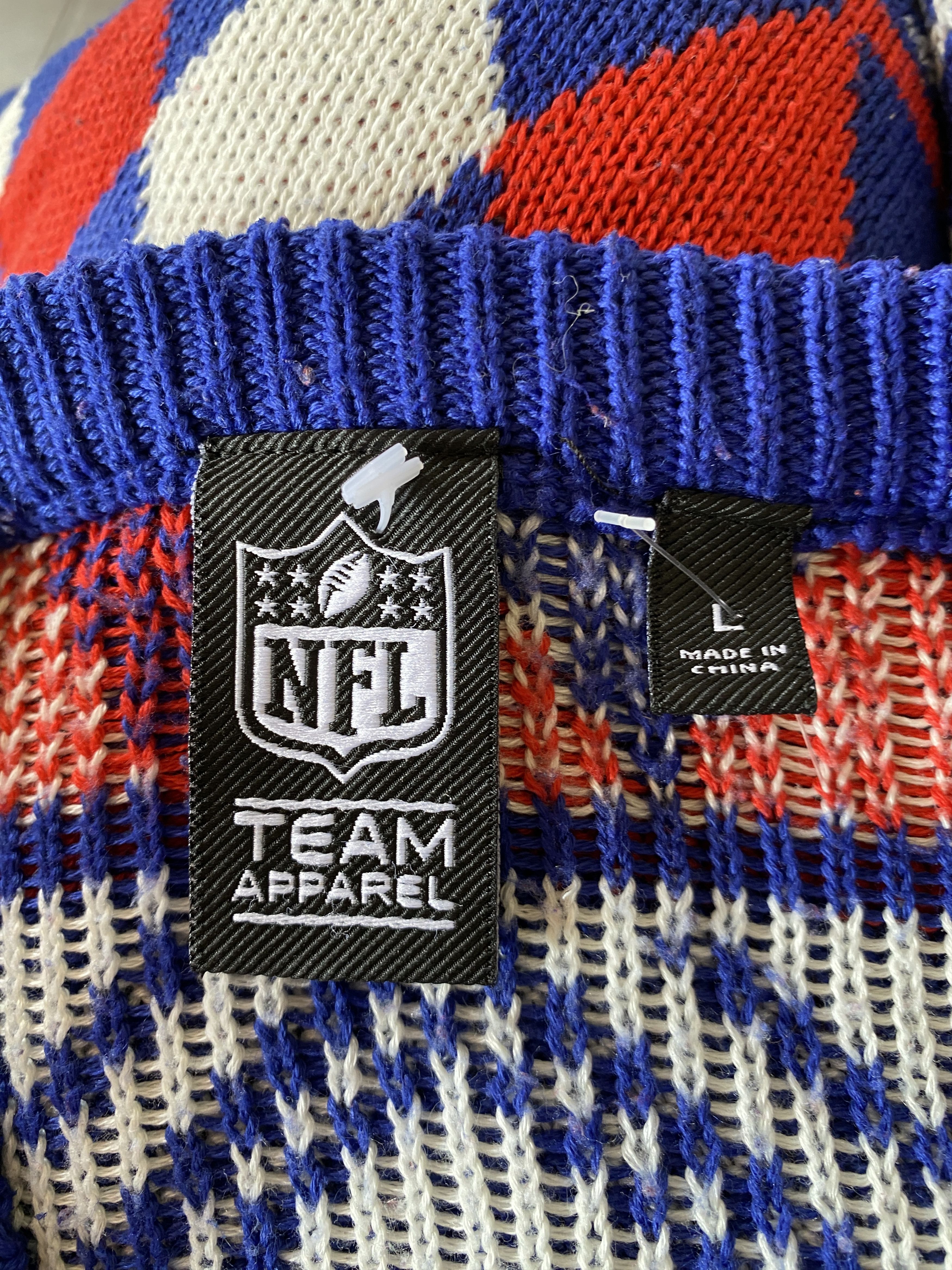 NFL NEW YORK NY NFL KINTWEAR SWEATER Size US L / EU 52-54 / 3 - 8 Thumbnail