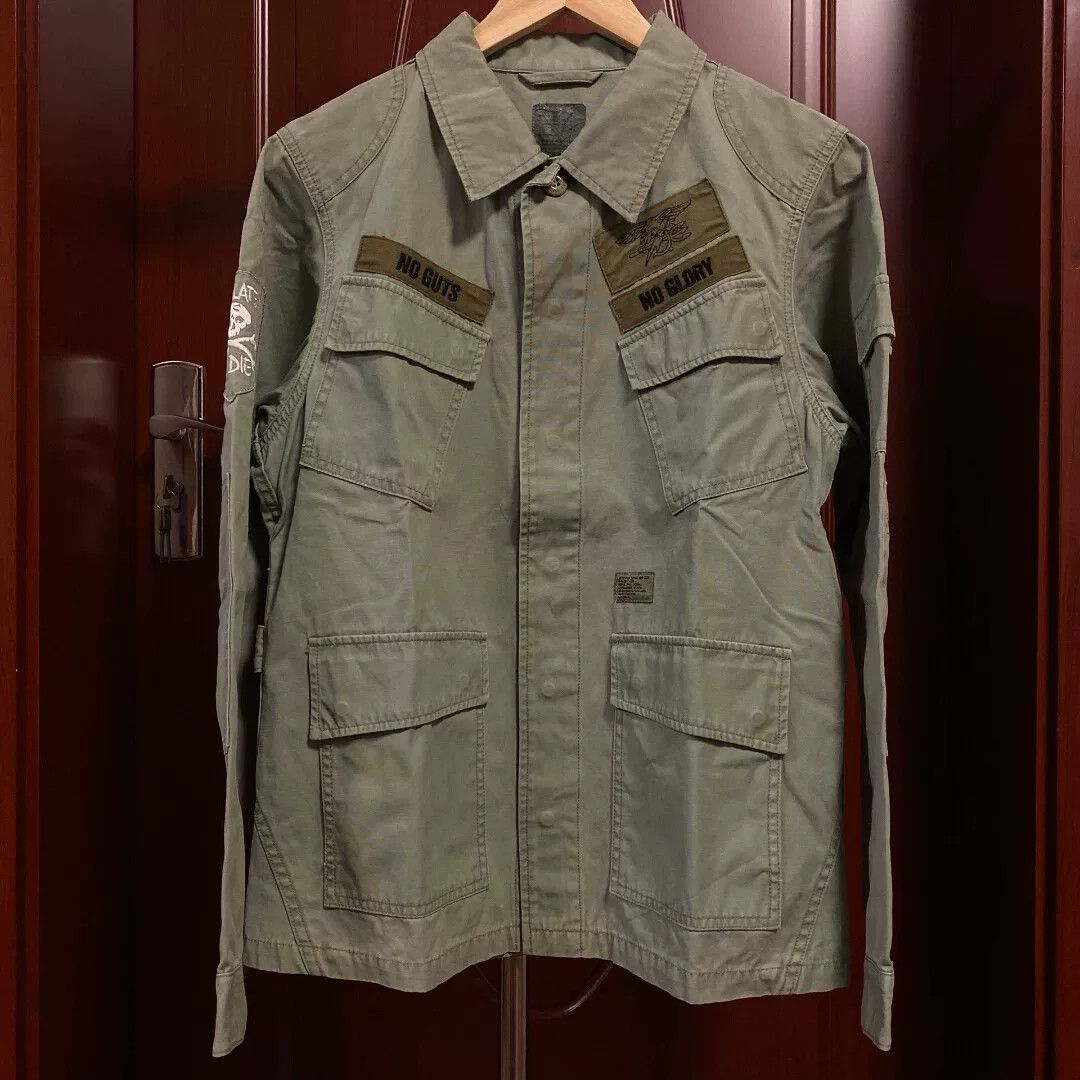 Wtaps Wtaps 04 JUNGLE Embroidered Cargo Jacket Size US M / EU 48-50 / 2 - 1 Thumbnail