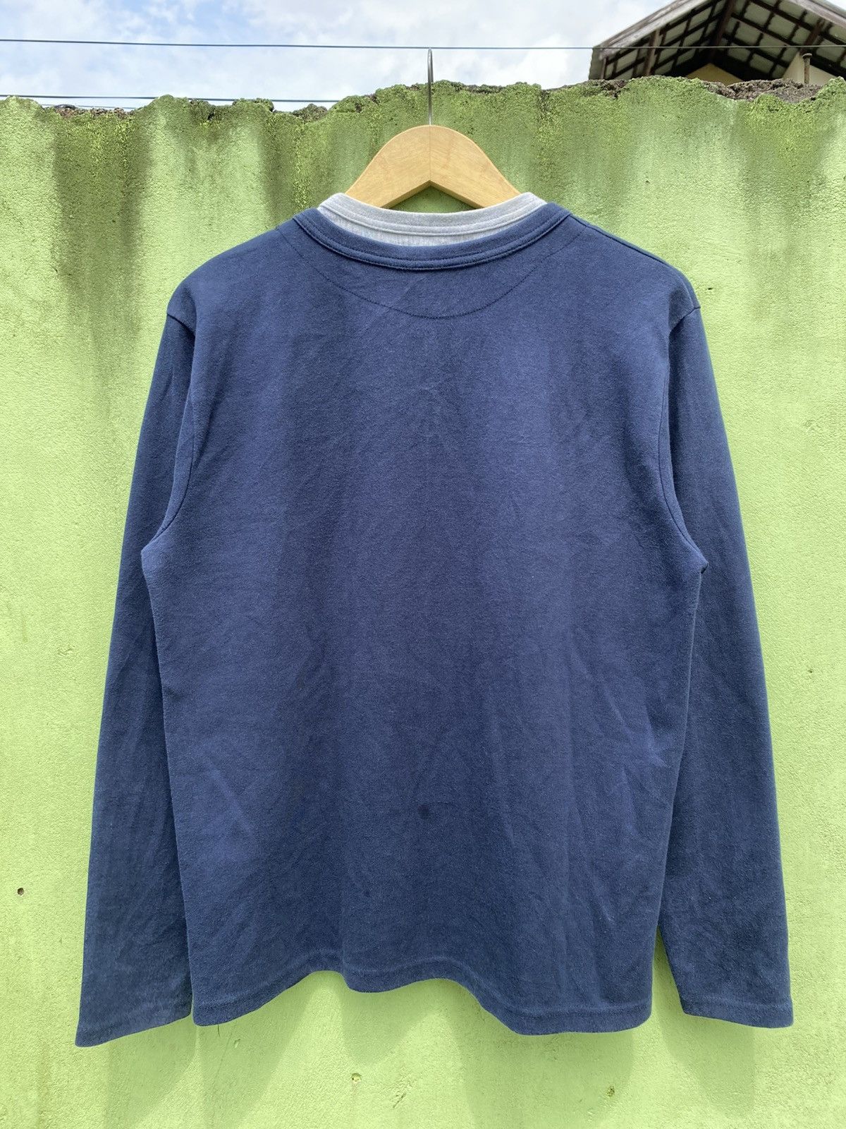 Japanese Brand Japanese Vintage Brillian Luxury Mania Henley Longsleeve Tee Size US L / EU 52-54 / 3 - 9 Thumbnail