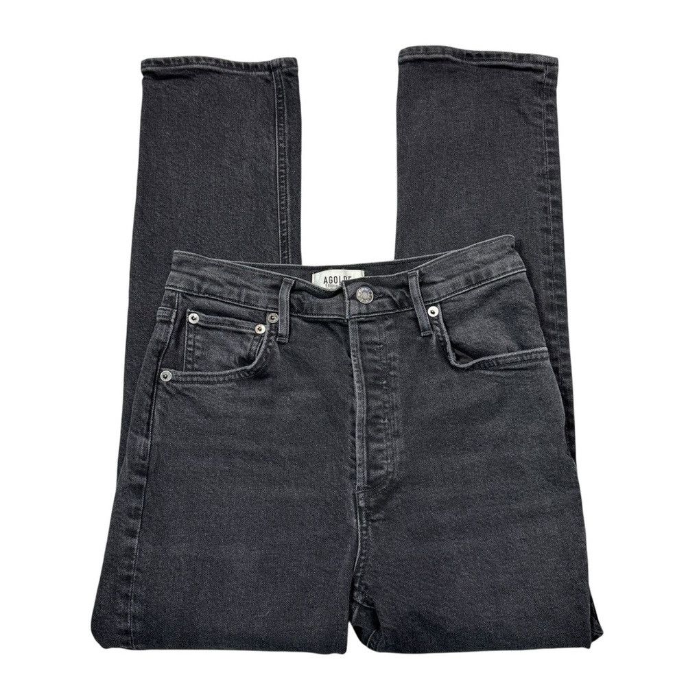 Agolde Agolde Riley High Rise Straight Crop Jeans In Panoramic Siz Size 28" / US 6 / IT 42 - 3 Thumbnail