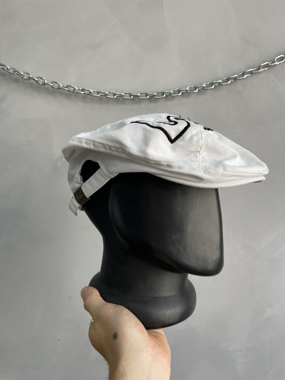 Dolce & Gabbana Rare beret hat cap Dolce gabbana big logo Size ONE SIZE - 9 Thumbnail