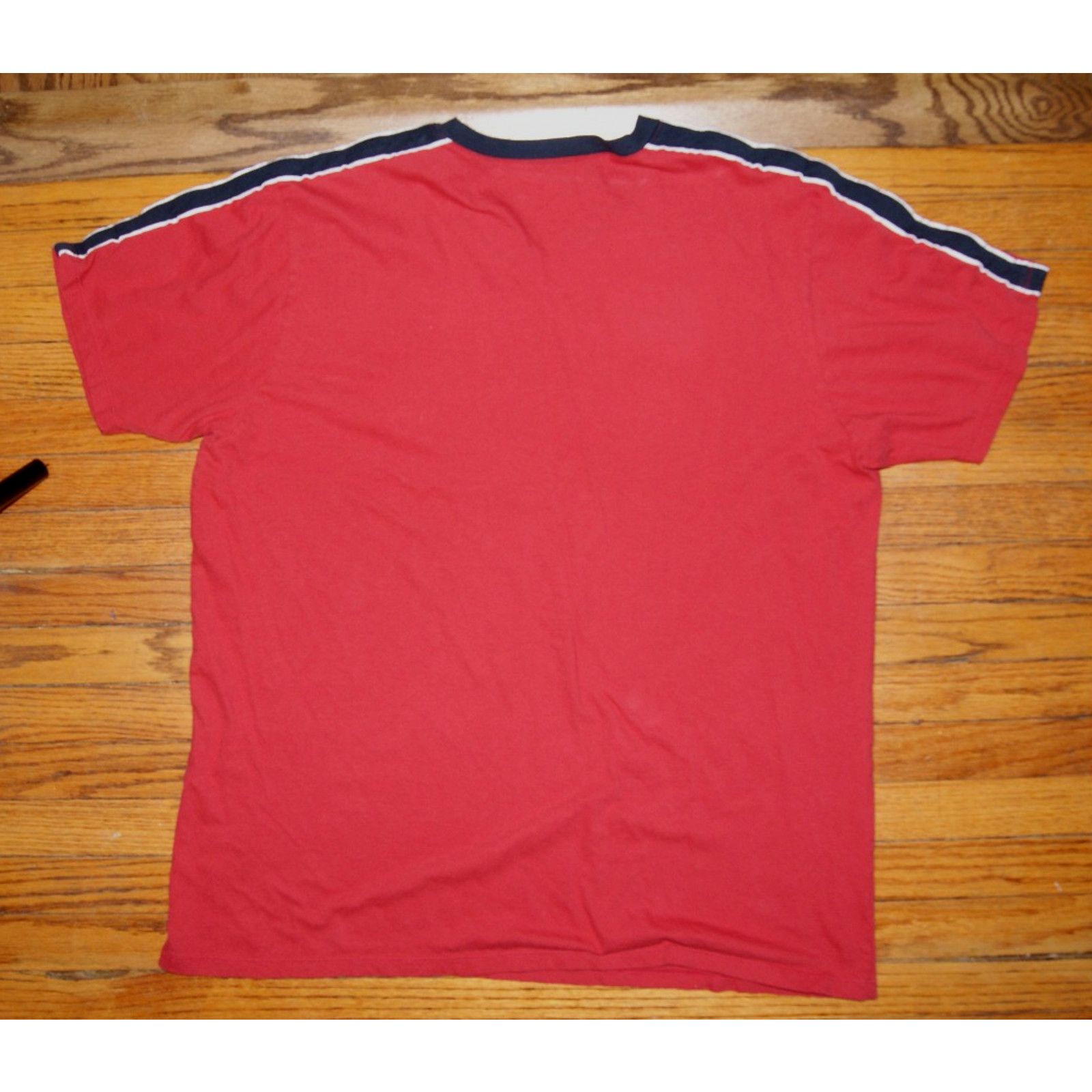 47 Brand St Louis Cardinals Mens 2XL Vneck Ringer TShirt Retro Script Size US XXL / EU 58 / 5 - 4 Thumbnail