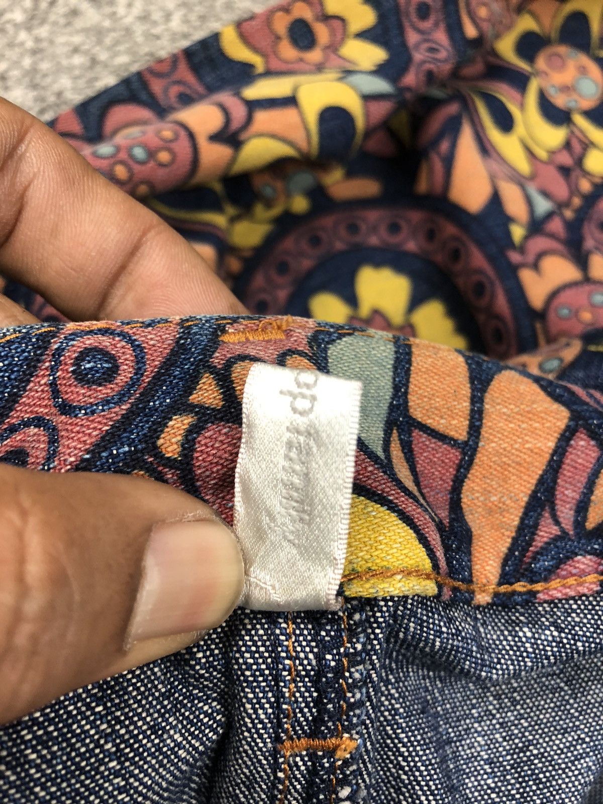 Japanese Brand × Vintage Vintage Japanese Brand Pop And Pop Family OVP Flare Jeans Size US 30 / EU 46 - 18 Thumbnail