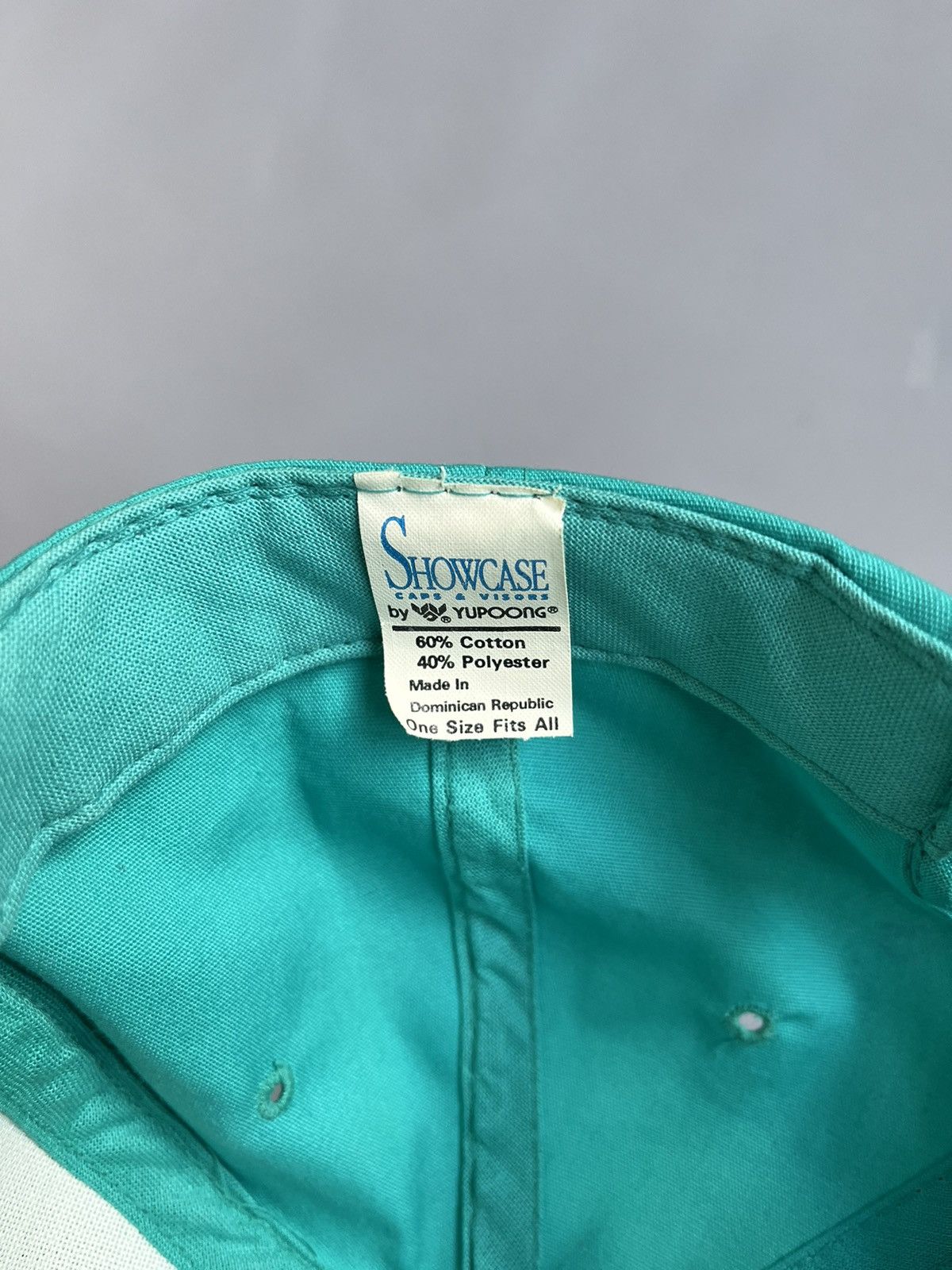 Other Vintage 90s Fort Apache Showcase Yupoong Turquoise Hat Cap Size ONE SIZE - 14 Thumbnail