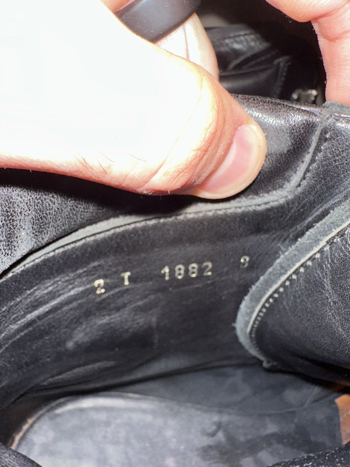 Prada Vintage Men’s Prada Boots Black/Silver 2007 Size 10 Size US 10 / EU 43 - 7 Thumbnail
