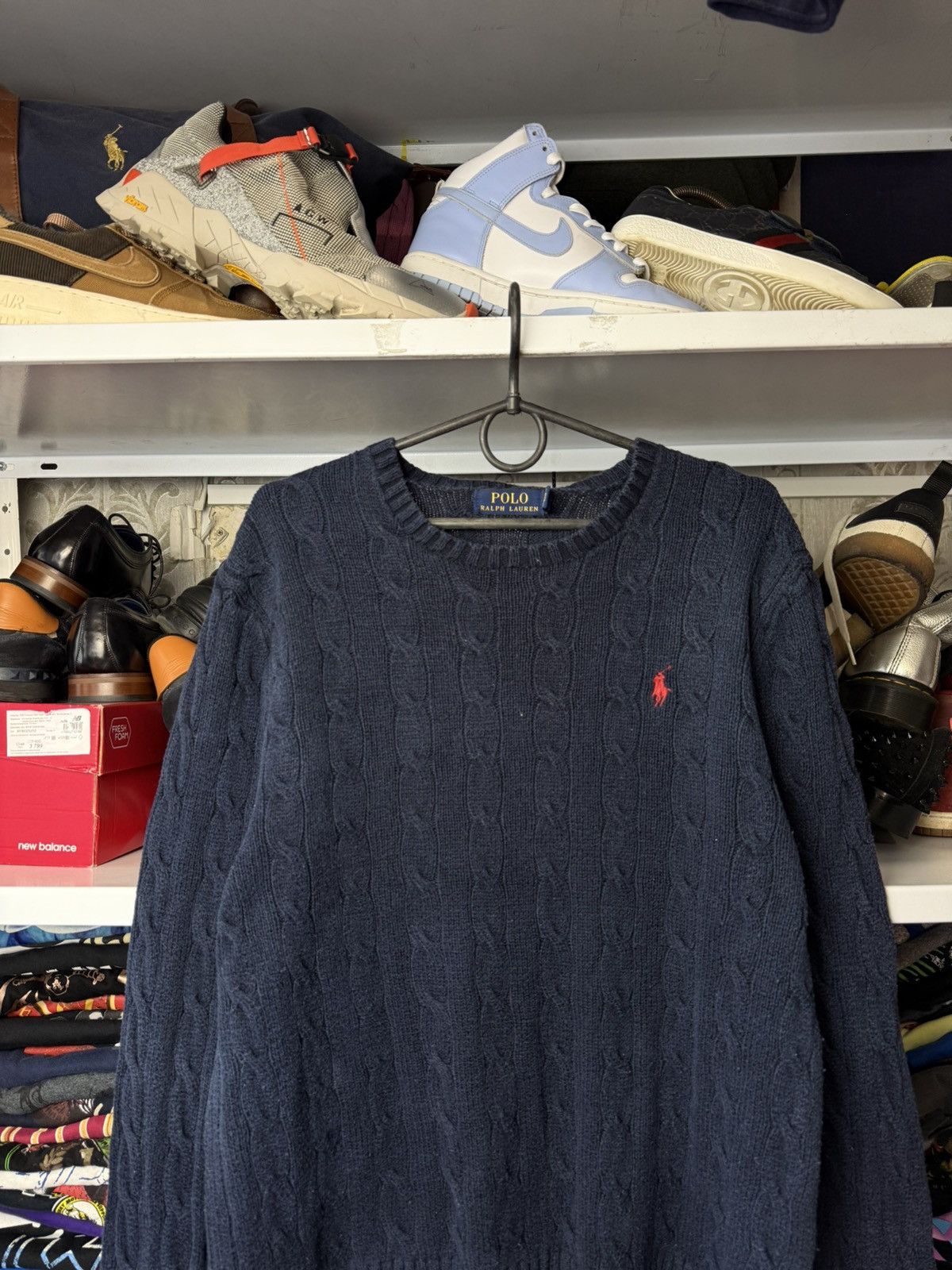 Polo Ralph Lauren Mens Vintage Polo Ralph Lauren knitted Sweater luxury Size US M / EU 48-50 / 2 - 2 Thumbnail