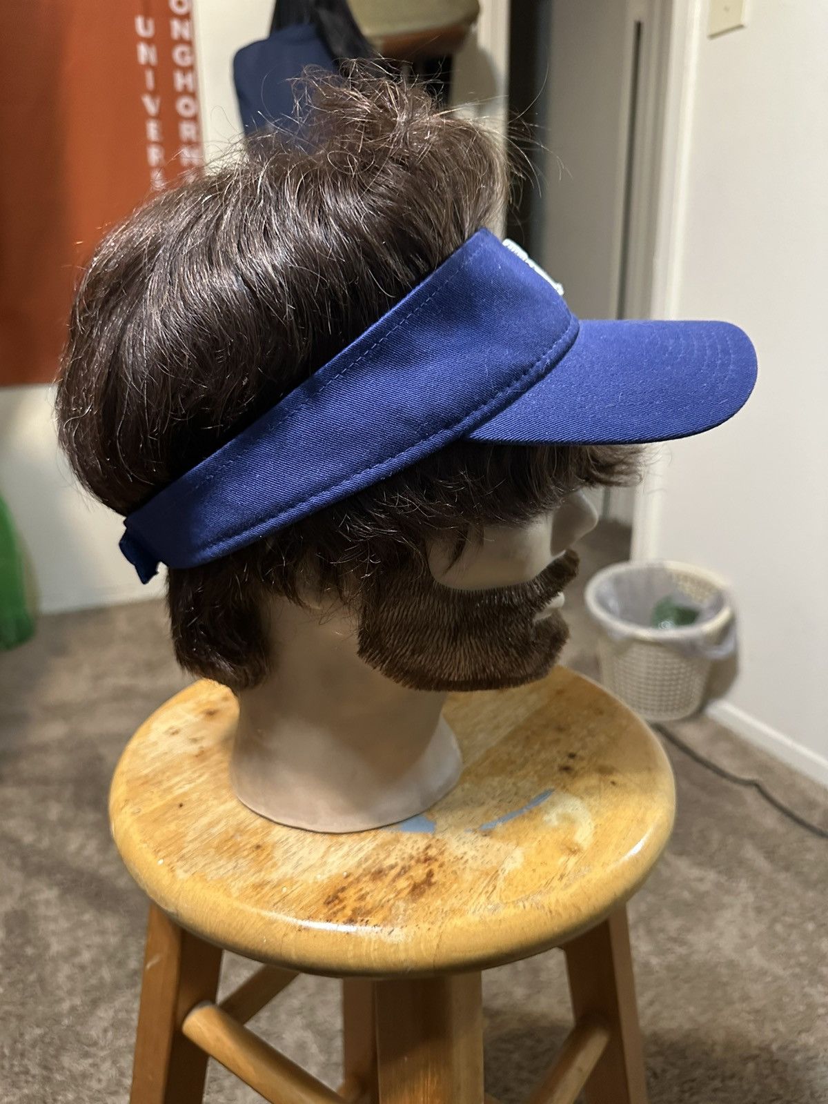 MLB Vintage MLB Texas Rangers “triple blue” sun visor hat 90s Size ONE SIZE - 3 Thumbnail
