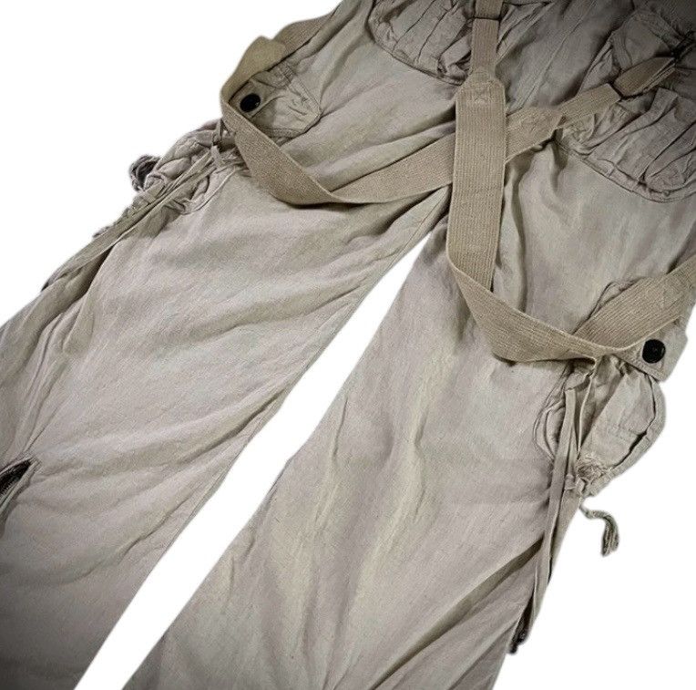 Japanese Brand G.O.A military flared cargo pants Size US 32 / EU 48 - 9 Thumbnail