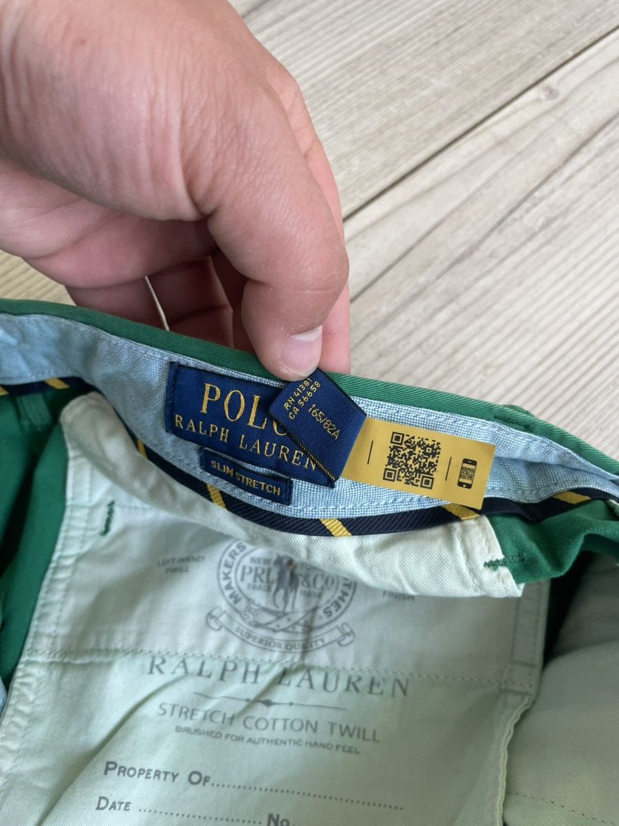 Polo Ralph Lauren Polo Ralph Lauren Slim Stretch Fit Pants Men's 32 x 30 Size US 32 / EU 48 - 17 Thumbnail