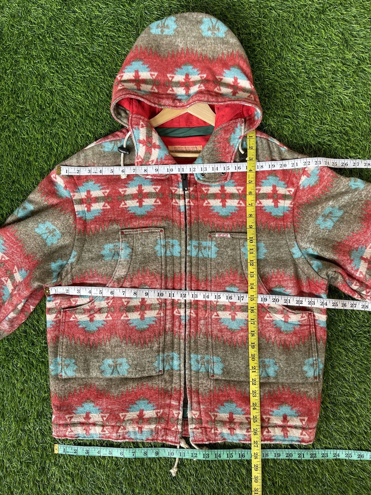Vintage Very Rare🔥Vtg 60s/70s Rna Inc Native Navajo Heavy Jacket Size US XL / EU 56 / 4 - 18 Thumbnail