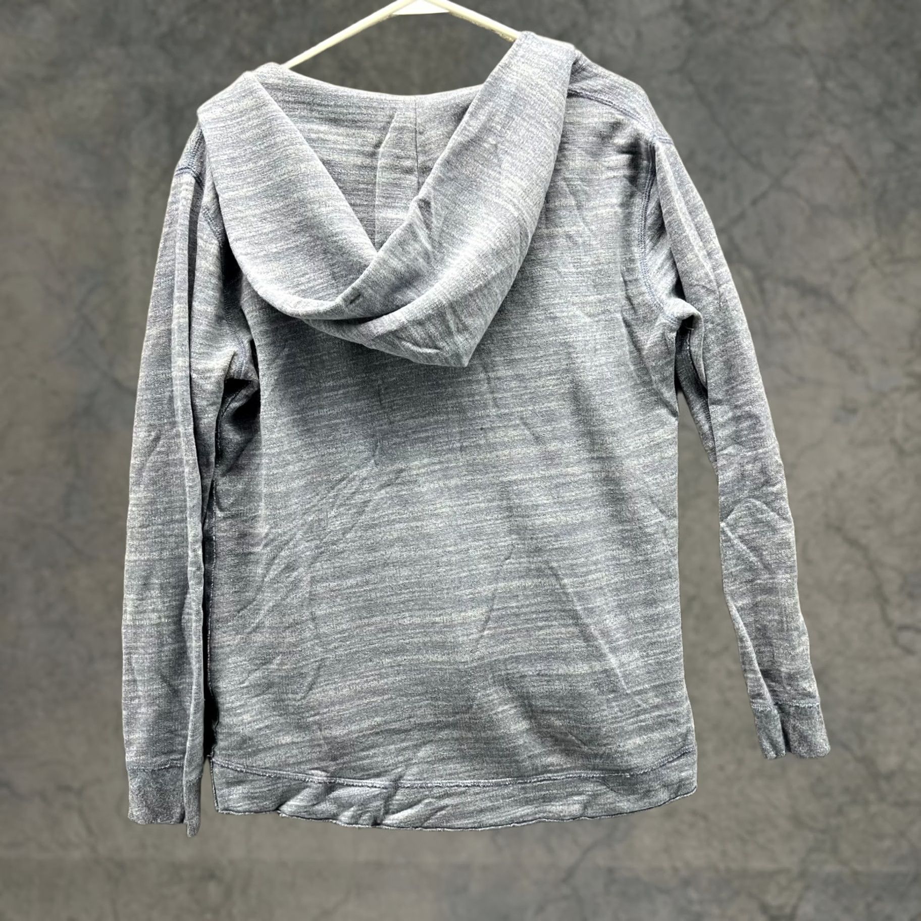 Abercrombie & Fitch Abercrombie & Fitch Sweater Women Medium Embroidered Blue Hoodie Pullover Fleece Size M / US 6-8 / IT 42-44 - 1 Thumbnail