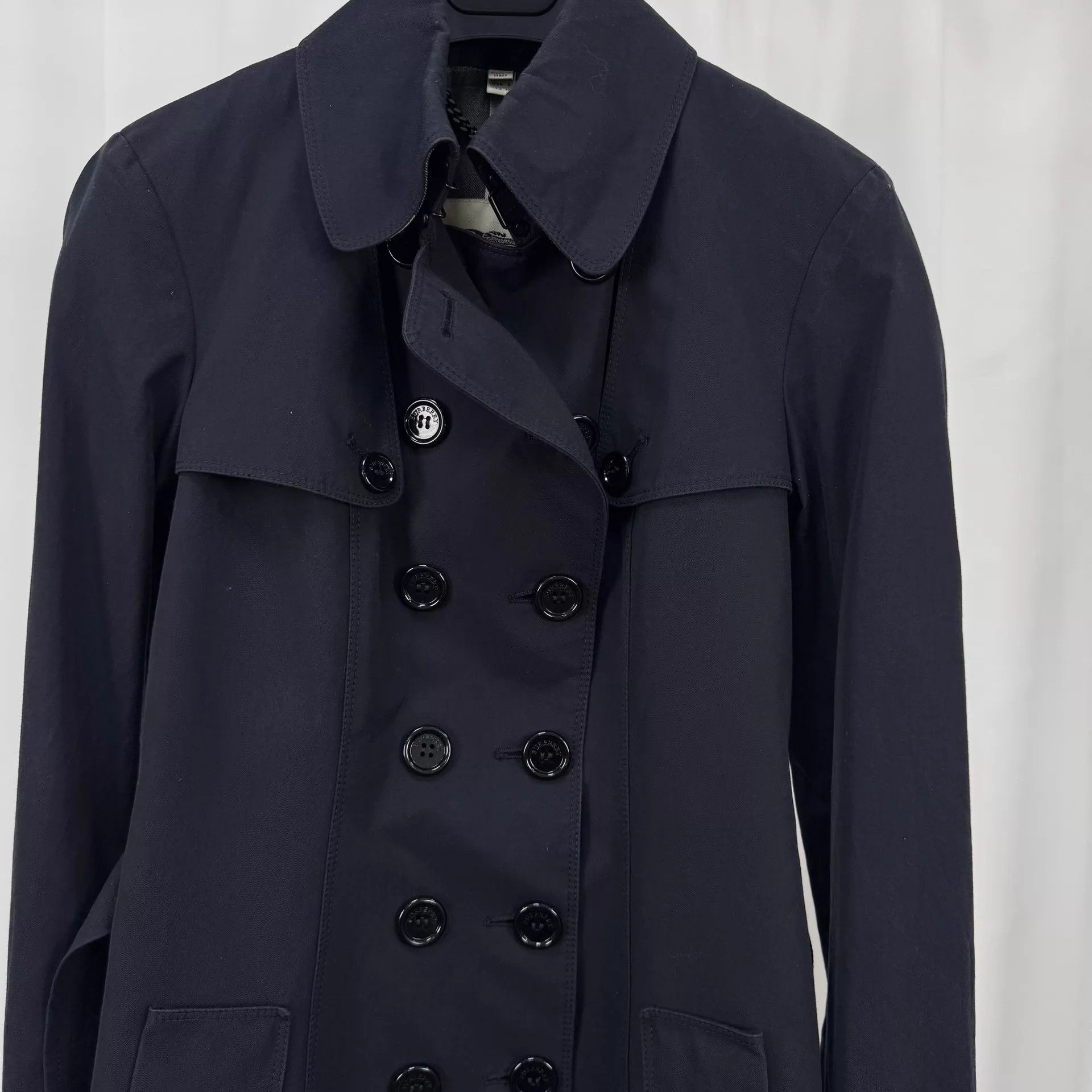 Burberry Burberry Double-Breasted Check Trench Coat UK8 98 New Size S / US 4 / IT 40 - 3 Thumbnail