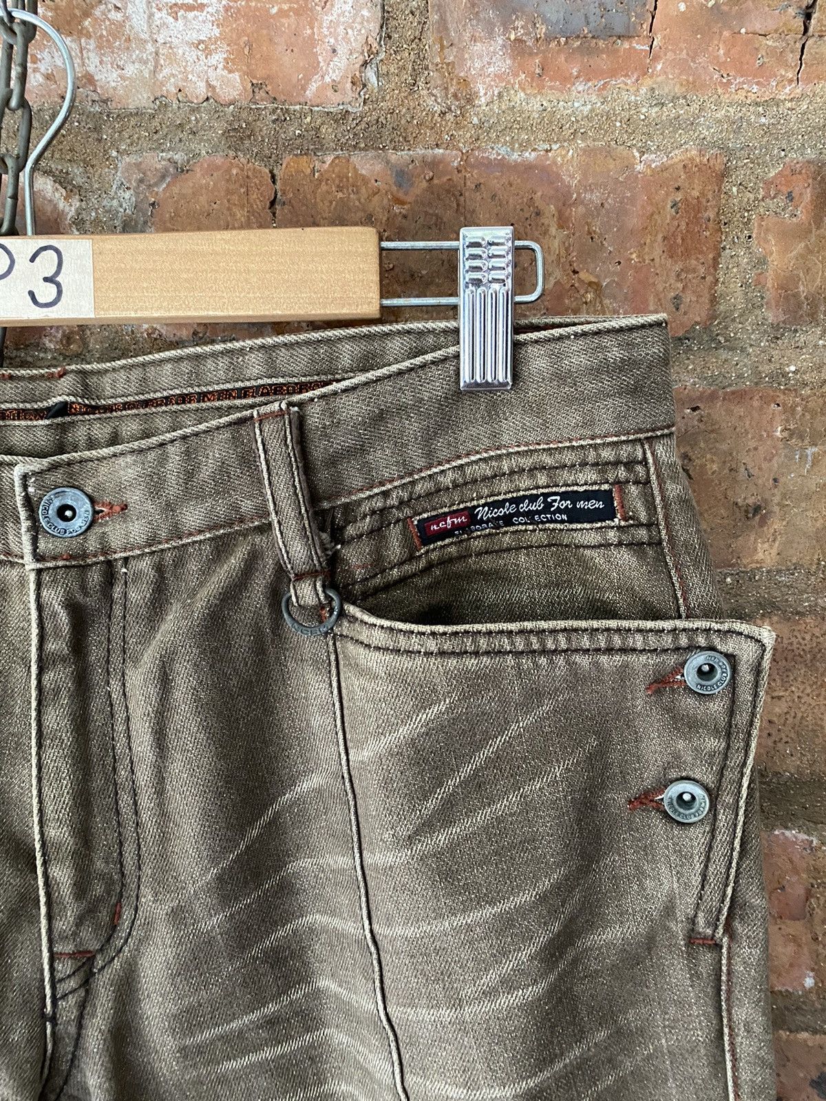 Nicole Club 2000s Nicole Club For Men flare tribal pants Size US 34 / EU 50 - 6 Thumbnail