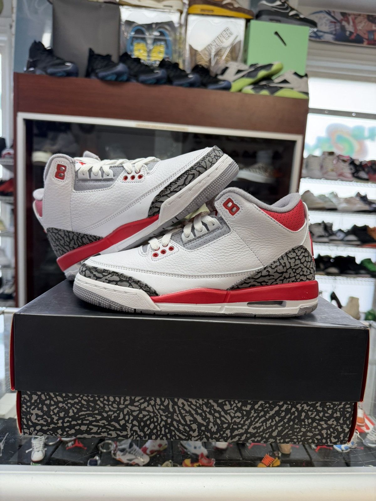 Jordan Brand Jordan 3 Retro ‘Fire Red’ Size US 6 / IT 36 - 1 Thumbnail