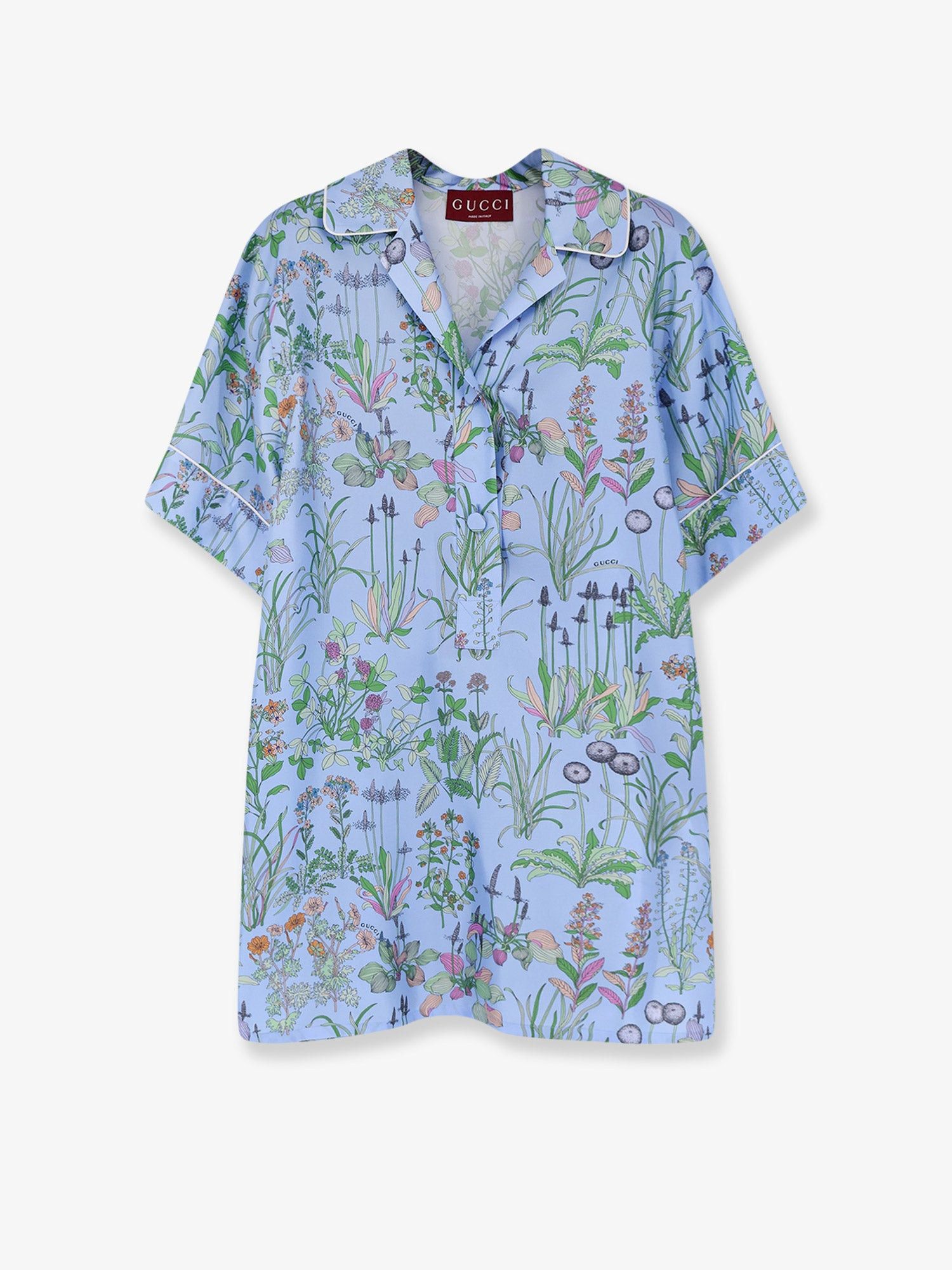 Gucci Printed Silk Shirt Size S / US 4 / IT 40 - 1 Thumbnail