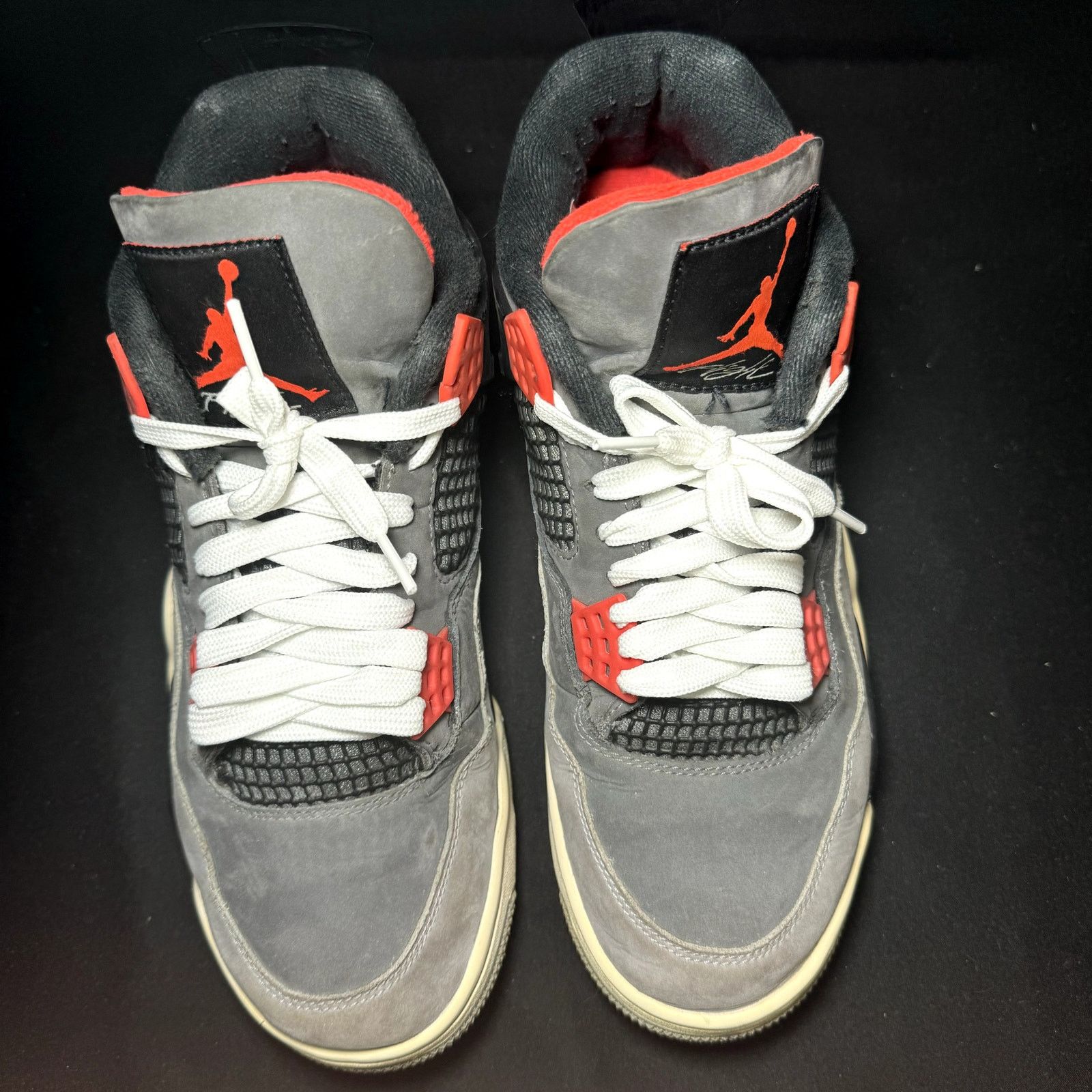 Jordan Brand × Nike Size 8.5 - Nike Air Jordan 4 Retro Infrared Men's Shoes Size US 8.5 / EU 41-42 - 4 Thumbnail