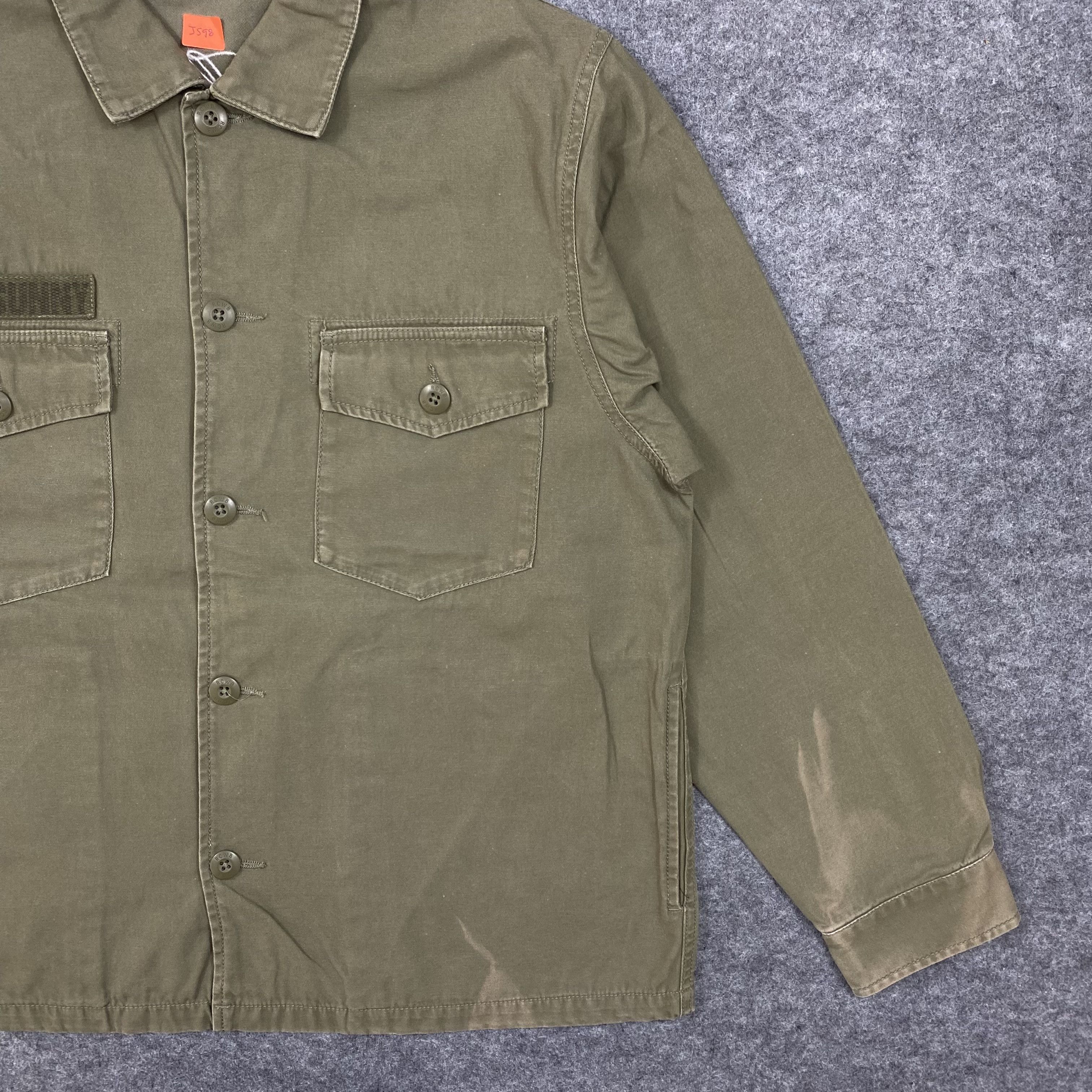 Japanese Brand RODEO CROWNS Wide Japanese Brand Military Shirt Jacket-J598 Size US L / EU 52-54 / 3 - 5 Thumbnail