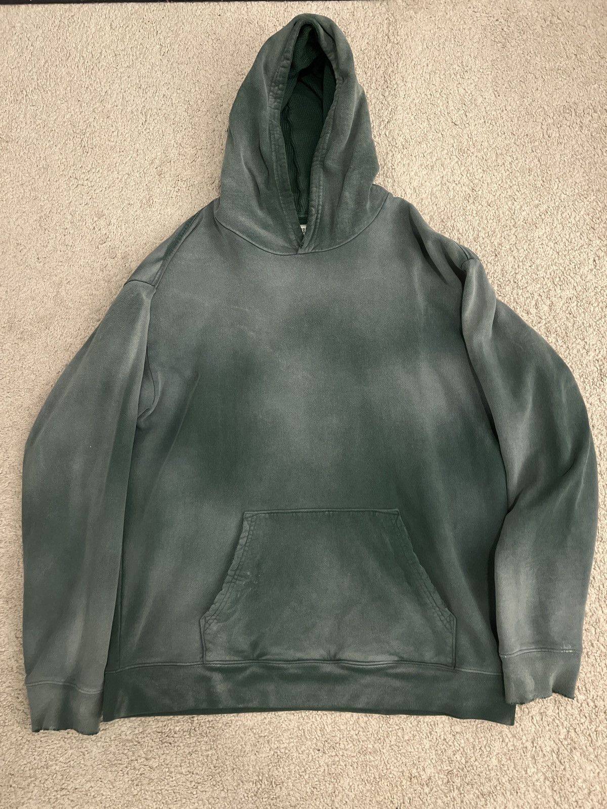 Strawberry Strawberry Kai Forest Sunfaded Waffle Hoodie Size US XL / EU 56 / 4 - 1 Thumbnail