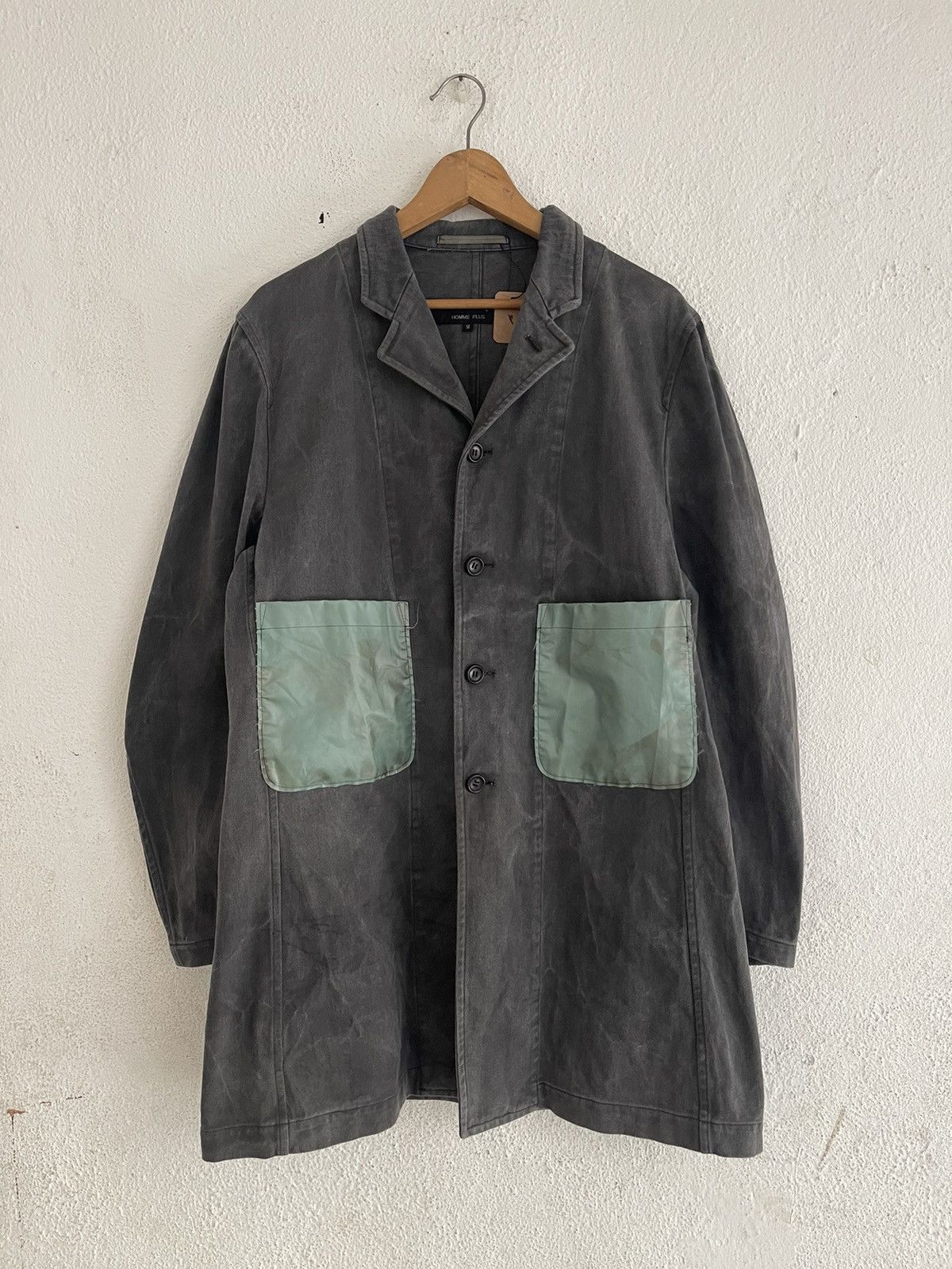 Comme des Garcons Homme Plus AD1994 Comme Des Garcons Homme Plus Workers Jacket Size US M / EU 48-50 / 2 - 2 Thumbnail