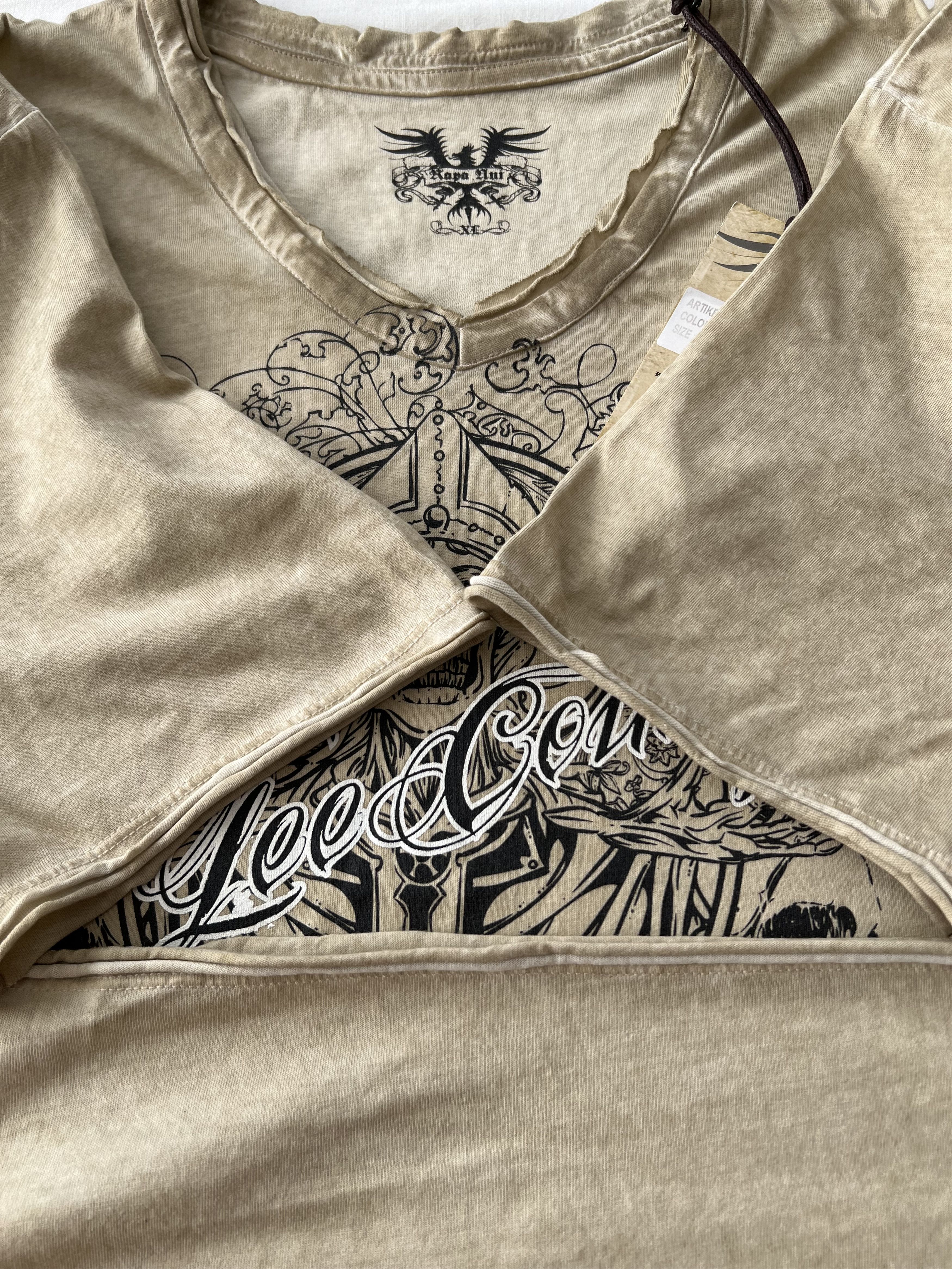 Affliction Affliction Style Rapa Nui Eagle Skull Y2K T-shirt Size US XL / EU 56 / 4 - 6 Thumbnail