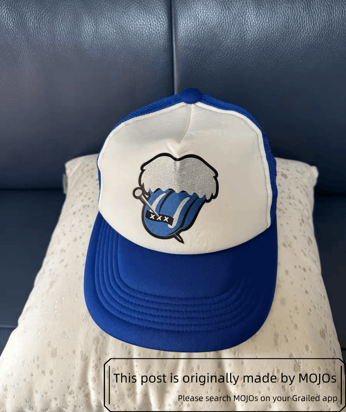 キャップ ナンバーナイン ベロ ローリングストーンズ スパンコール