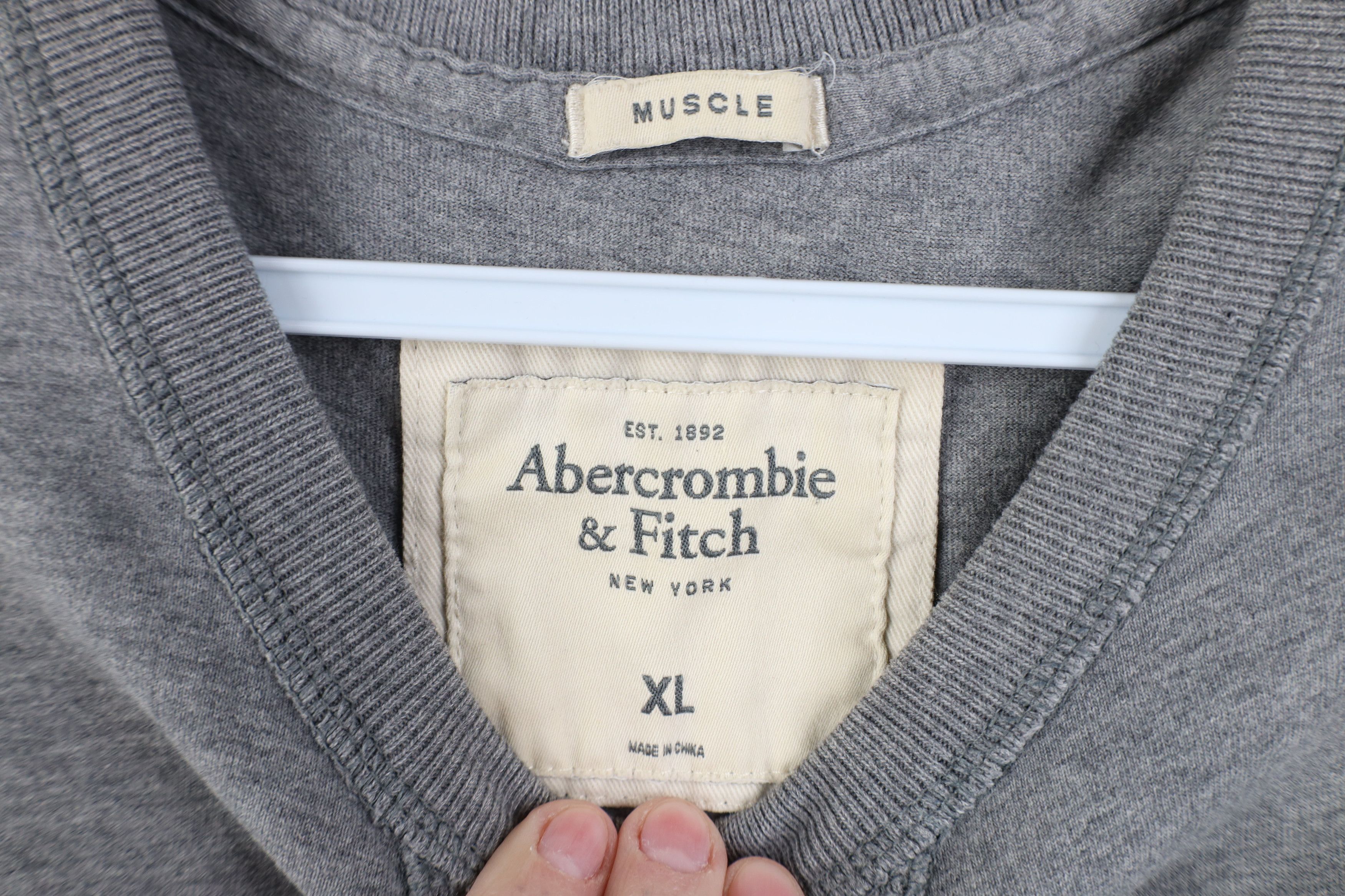 Abercrombie & Fitch Vintage 90s Y2K Abercrombie & Fitch Muscle Moose T-Shirt Size US XL / EU 56 / 4 - 5 Thumbnail