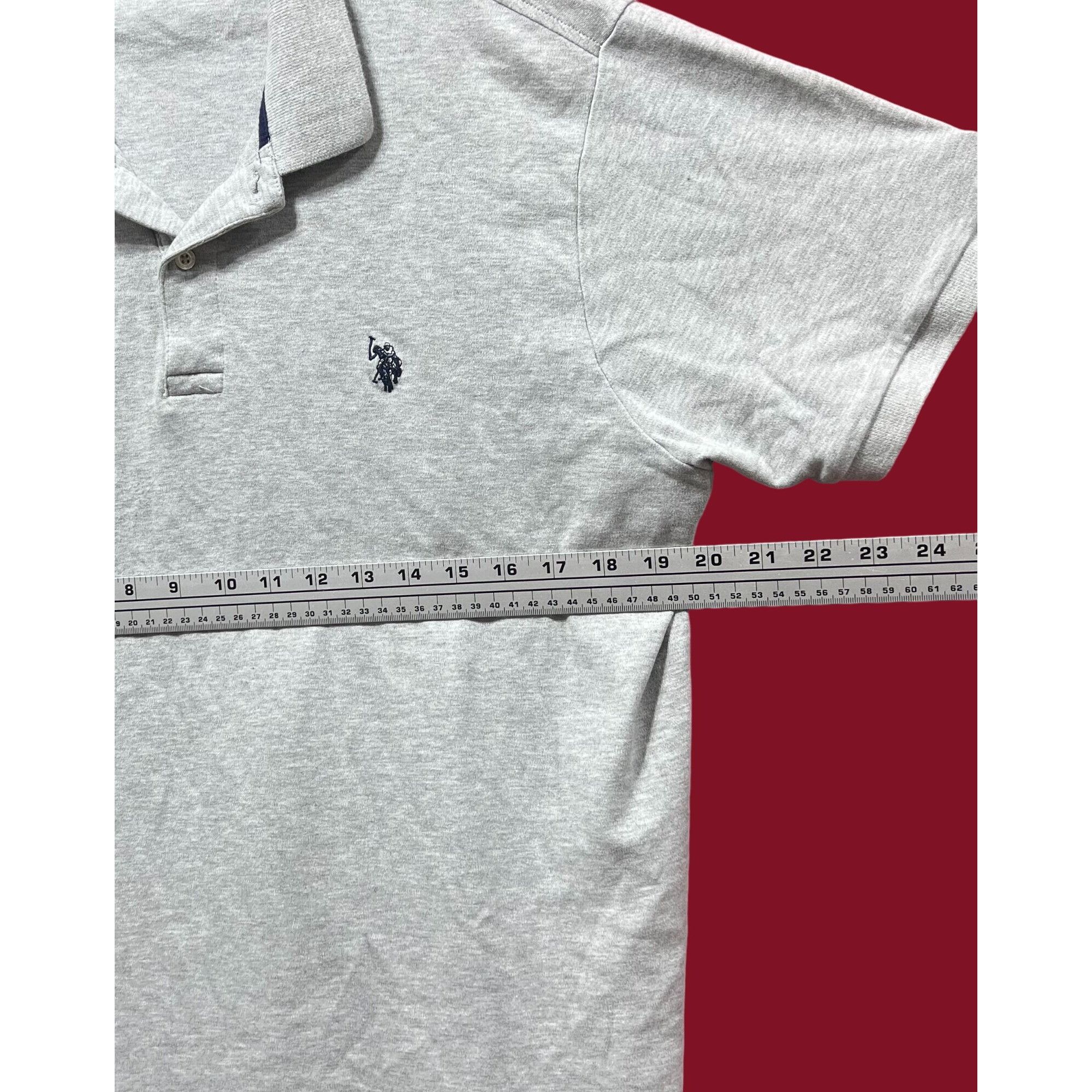 Other U.S Polo ASSN - Men's Short Sleeve T-Shirt - Grey - Large Size US L / EU 52-54 / 3 - 3 Thumbnail