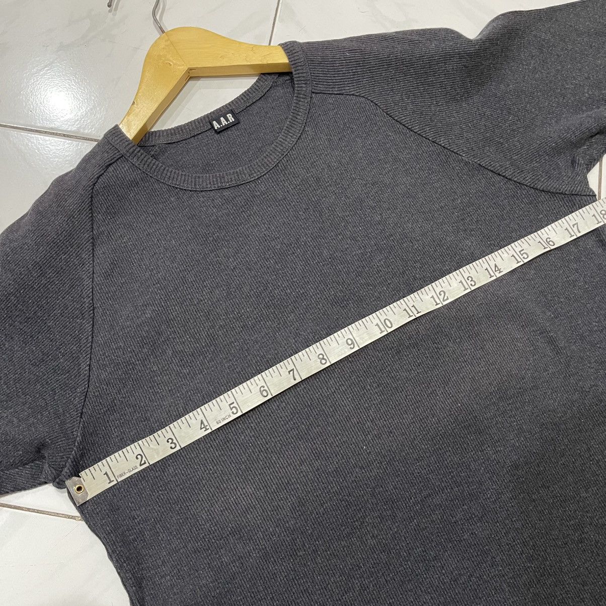Yohji Yamamoto Thrashed faded AAR yohji yamamoto knit tee Size US M / EU 48-50 / 2 - 7 Thumbnail