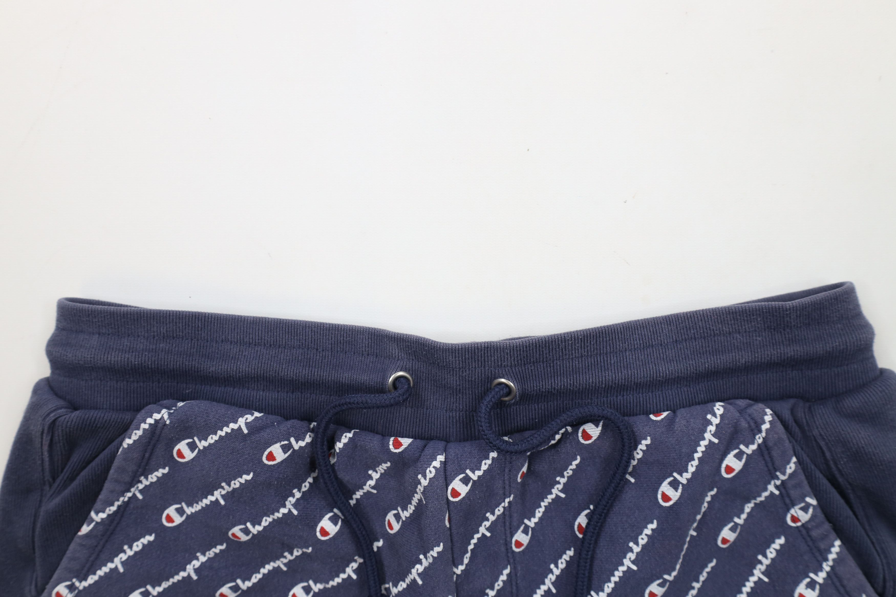 Champion × Vintage Y2K Champion Reverse Weave Print Heavy Sweatpants Shorts Size 32" / US 10 / IT 46 - 8 Thumbnail