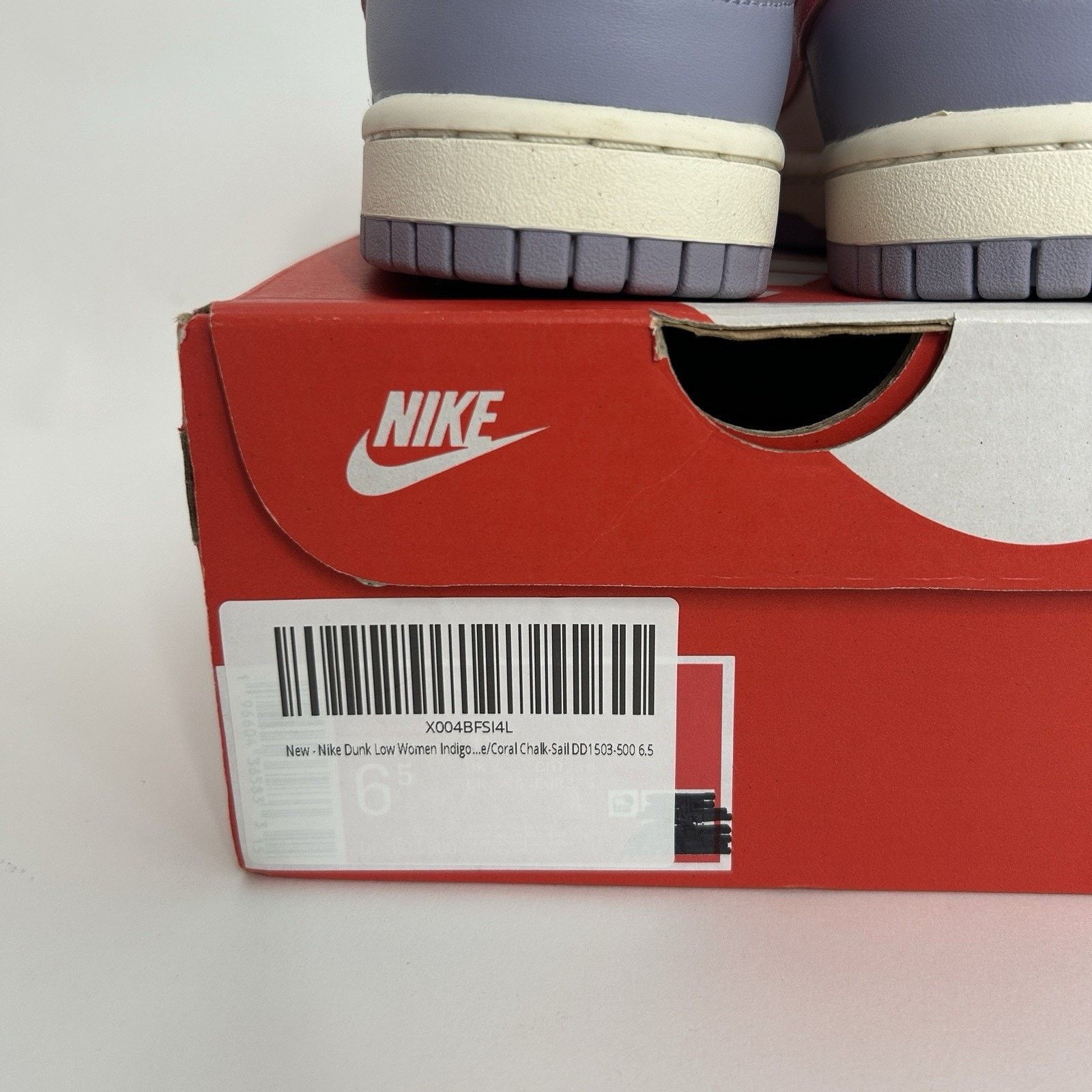 Nike Nike Dunk Low WMNS “Indigo Haze” Size US 6.5 / IT 36.5 - 5 Thumbnail