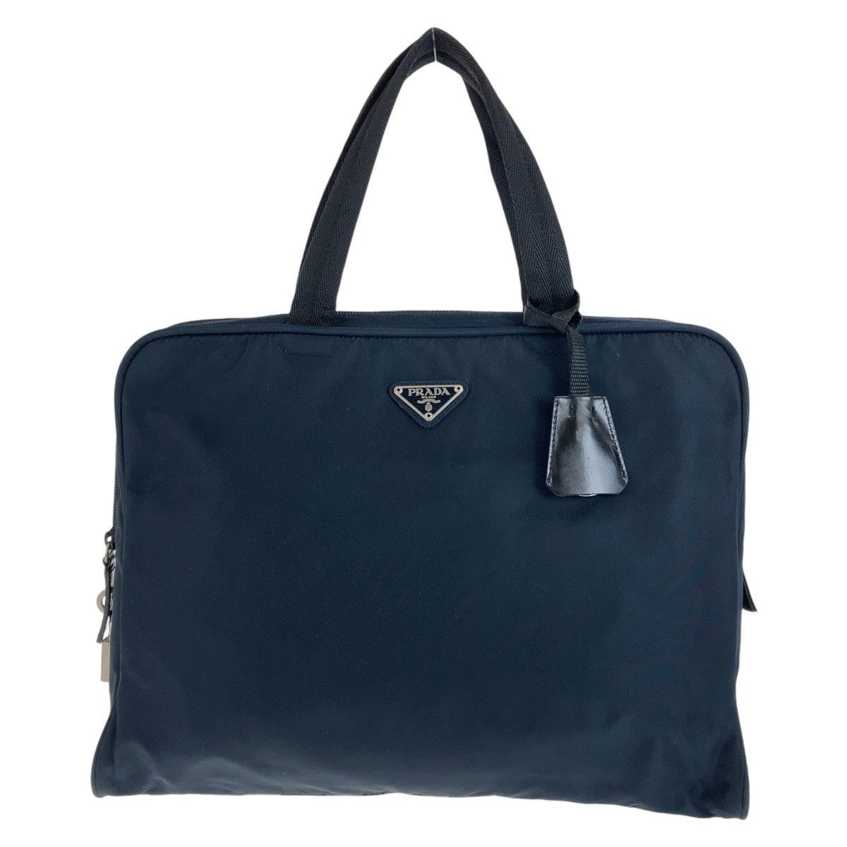 Prada Prada Prada Nylon Tessuto Logo Tote Bag Canvas Tote Bag 408648 in Very Good Condition Size ONE SIZE - 1 Thumbnail