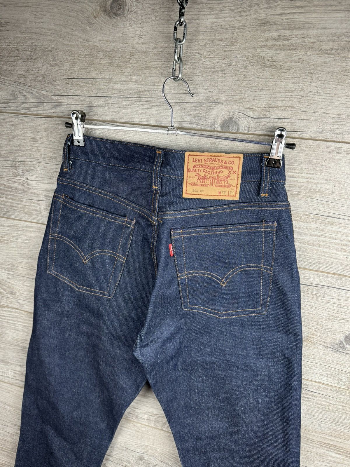 Levi's Levi’s 506 jeans woman’s Made in Great Britain size W29 L34 Size 29" - 10 Thumbnail