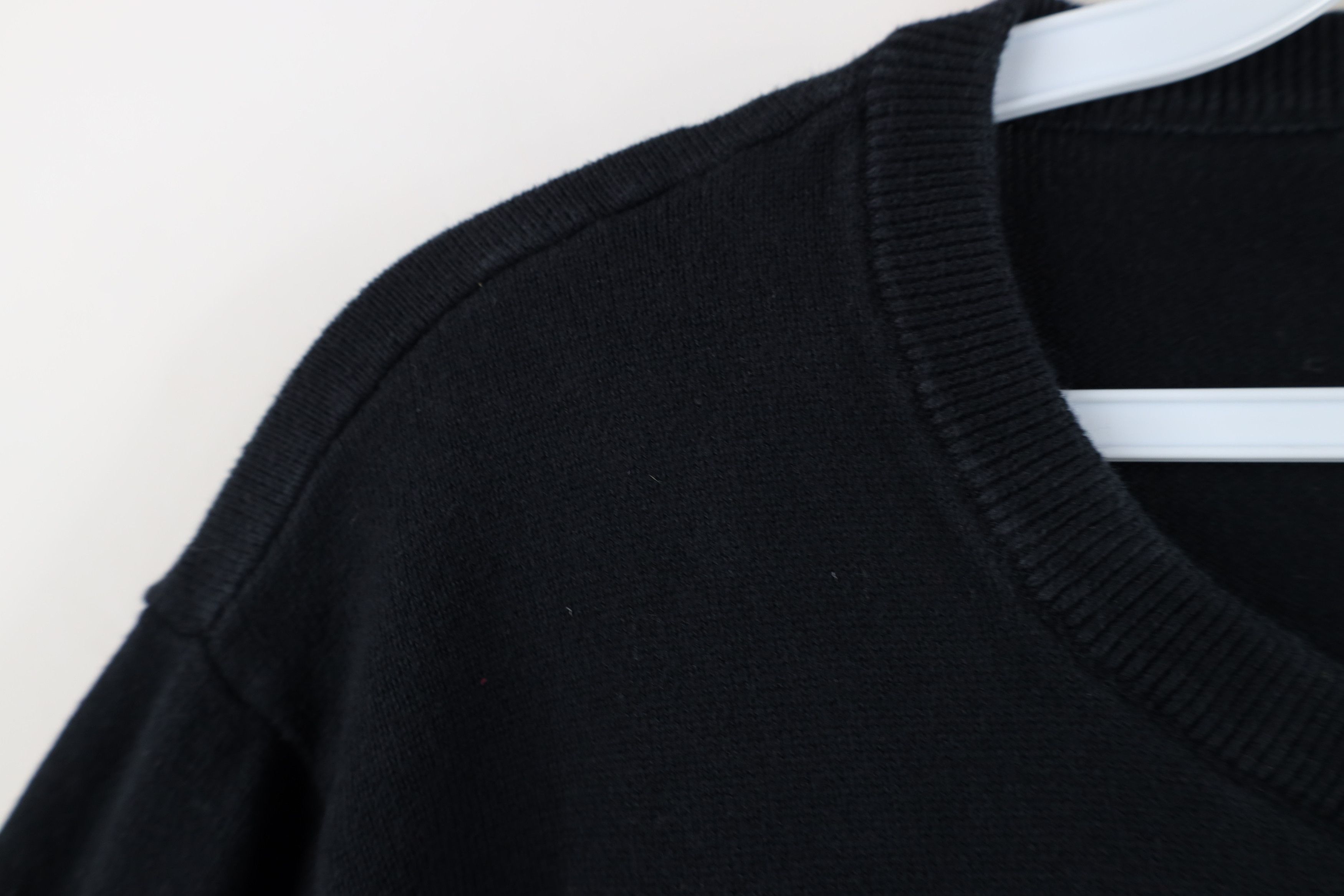 J.Crew J Crew Blank Lightweight Cotton Knit Crewneck Sweater Black Size L / US 10 / IT 46 - 7 Thumbnail