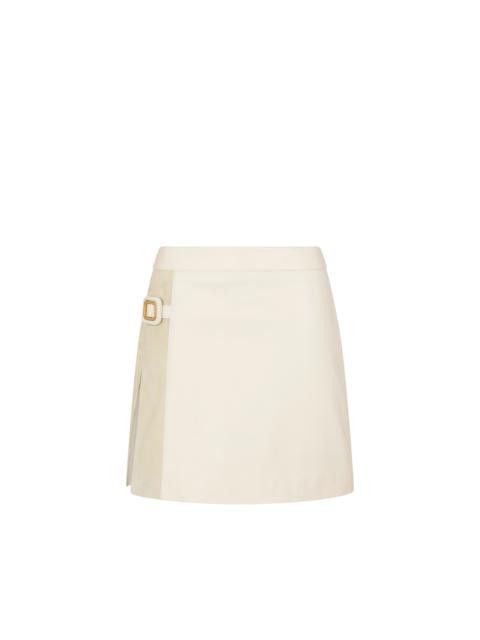 Tom Ford o1w1db10525 GCL872 Mini Skirt in Beige Size 26" / US 2 / IT 38 - 1 Preview
