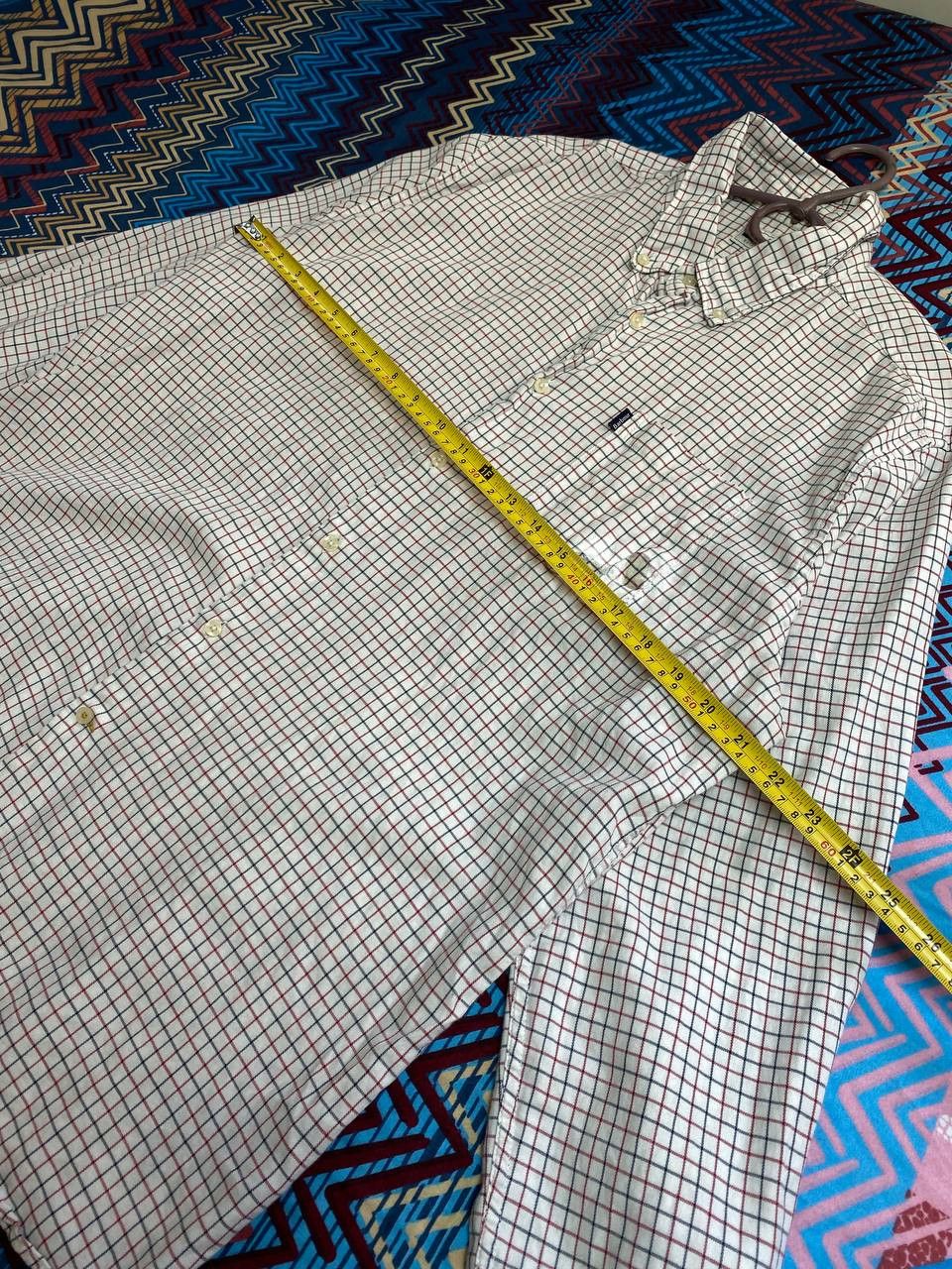 Barbour × Vintage Barbour Vintage Mens Tattersall Flannel Check Shirt Size US L / EU 52-54 / 3 - 10 Thumbnail