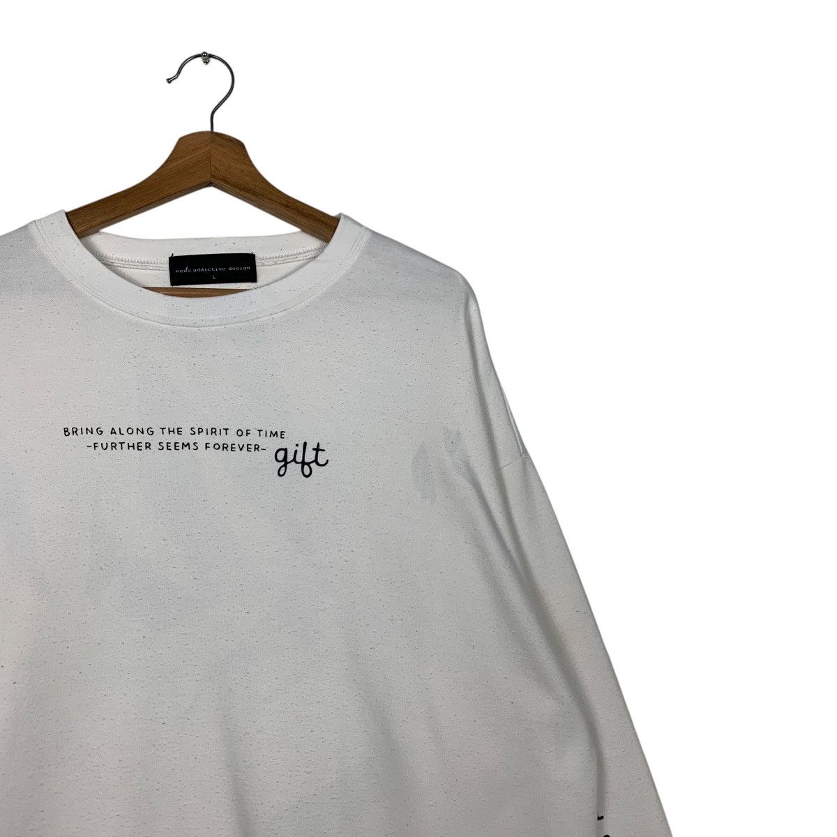 Japanese Brand NEOS ADDICTIVE DESIGN Skateboard Sweatshirt #2545-C115 Size US L / EU 52-54 / 3 - 9 Thumbnail