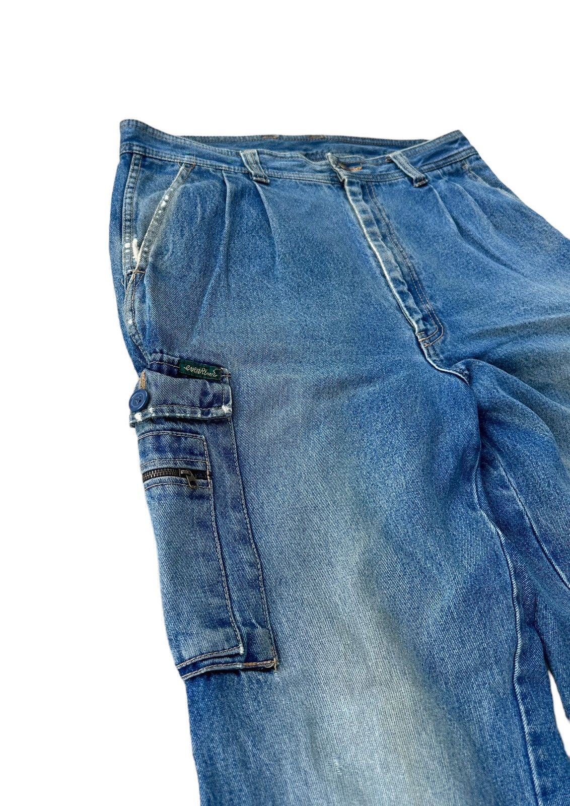 Japanese Brand × Vintage Vintage Evenriver worker cargo jeans Size US 32 / EU 48 - 2 Thumbnail