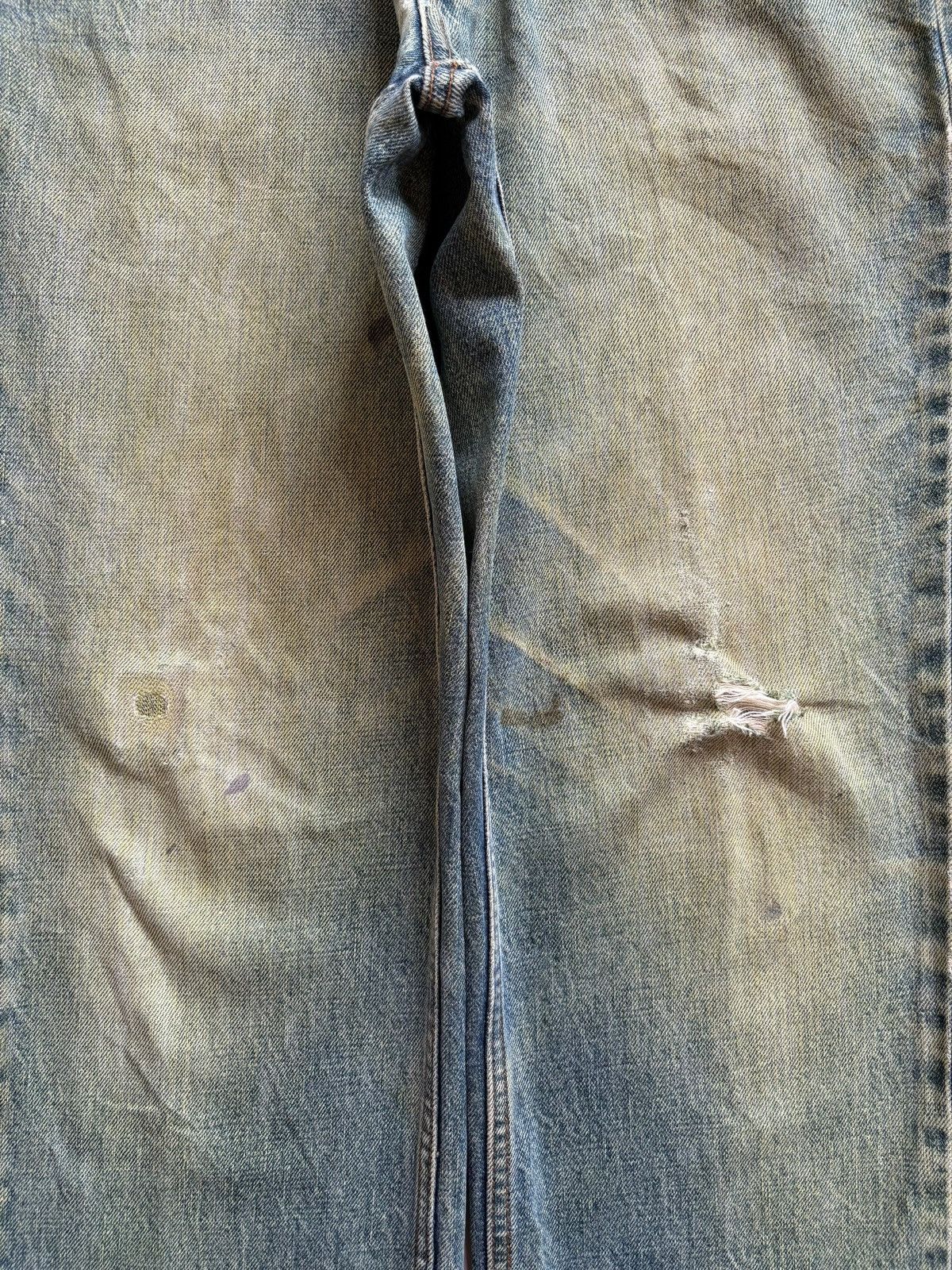 Japanese Brand Vintage Japanese Brand Sick Mud Wash Distressed Loose Jeans Size US 30 / EU 46 - 5 Thumbnail