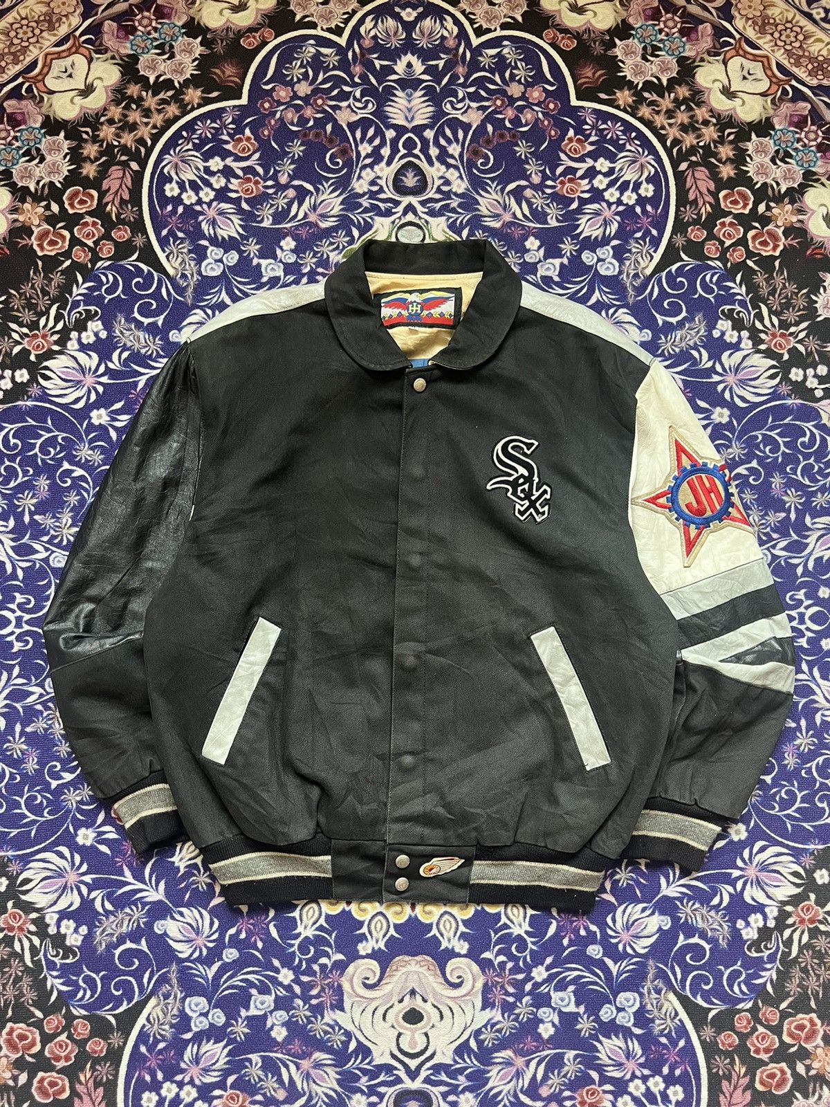Jeff Hamilton Vintage 90s Jeff Hamilton Chicago White Sox MLB Leather Size US M / EU 48-50 / 2 - 3 Thumbnail