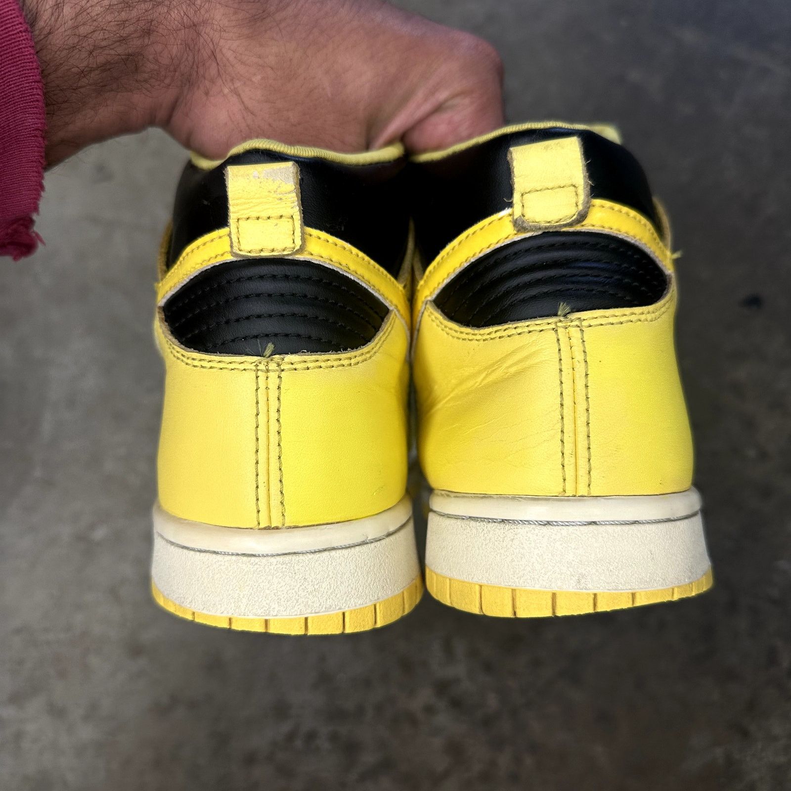 Nike 1999 Nike Dunk Hi 'Golden Rod' Size US 8.5 / EU 41-42 - 4 Thumbnail