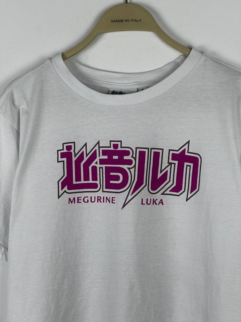 Anime × Japanese Brand × Vintage Kawai Megurine Luka Anime Waifu white T Shirt Size M / US 6-8 / IT 42-44 - 5 Thumbnail