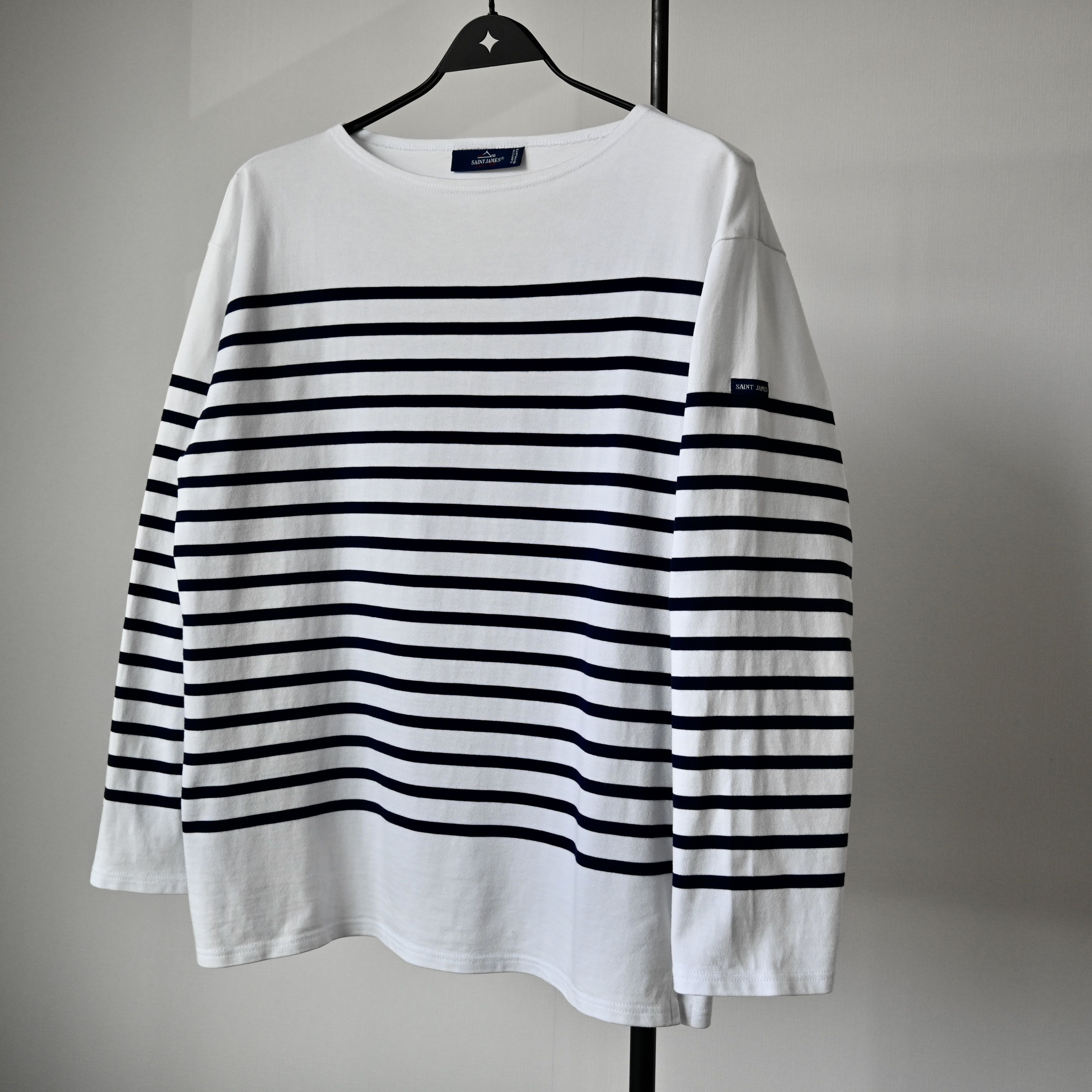 Saint James SAINT JAMES "NAVAL" authentic sailor shirt, 6/L Size US L / EU 52-54 / 3 - 12 Thumbnail
