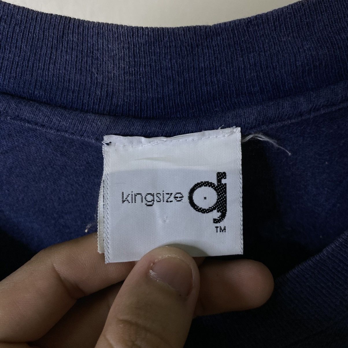 Vintage 2000s Kingsize DJ T Shirt Size US L / EU 52-54 / 3 - 4 Thumbnail