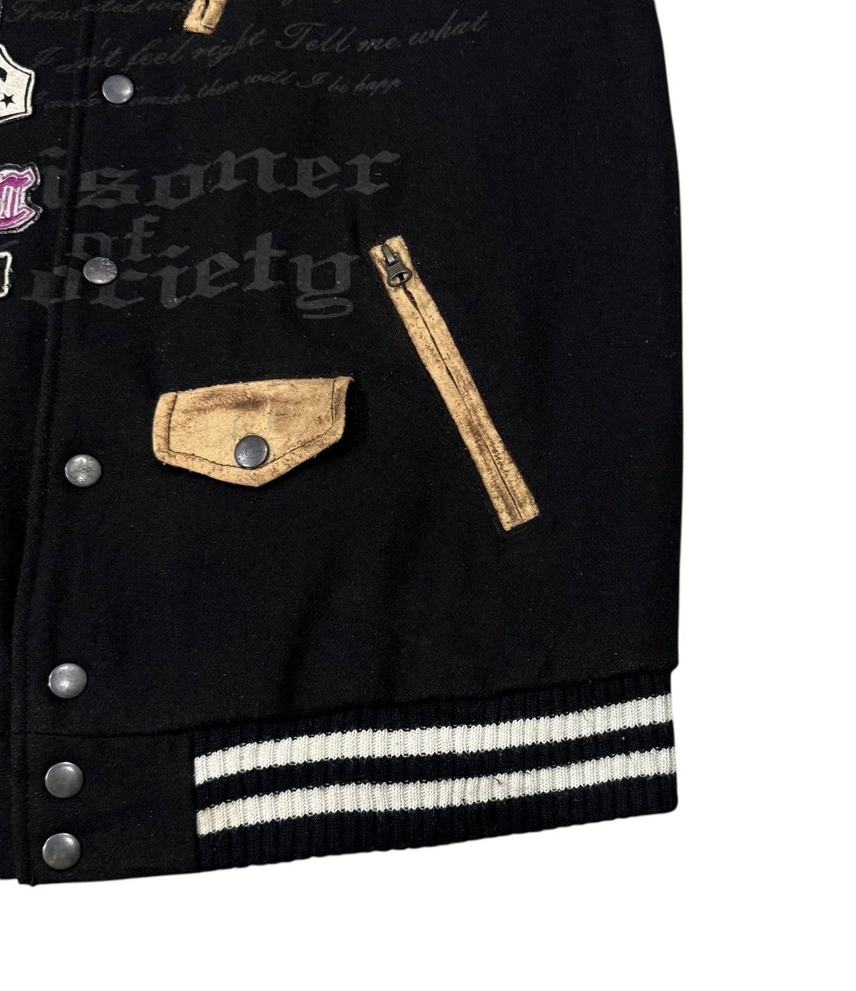 In The Attic Vintage In The Attic Homme Seditionaries Varsity Jacket Size US M / EU 48-50 / 2 - 3 Thumbnail