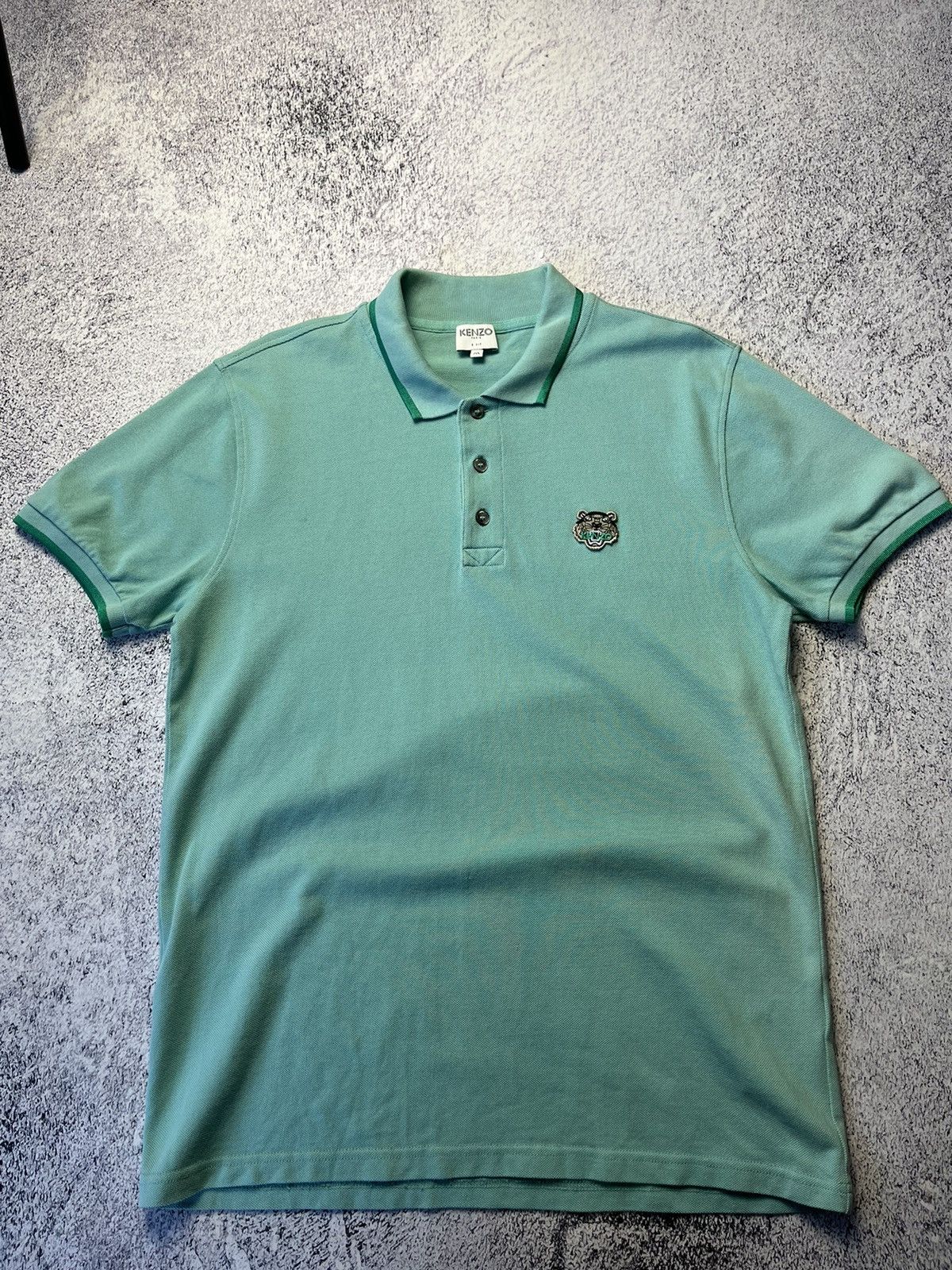 Kenzo Kenzo Polo t shirt men K fit tee White logo Tiger Size US M / EU 48-50 / 2 - 8 Thumbnail