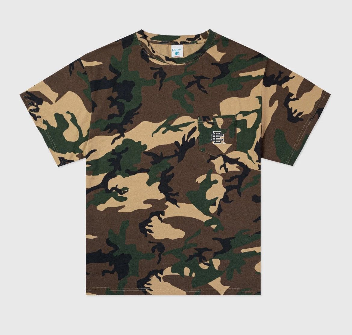 Eric Emanuel Eric Emanuel EE green camo pocket tee shirt large Size US L / EU 52-54 / 3 - 1 Thumbnail